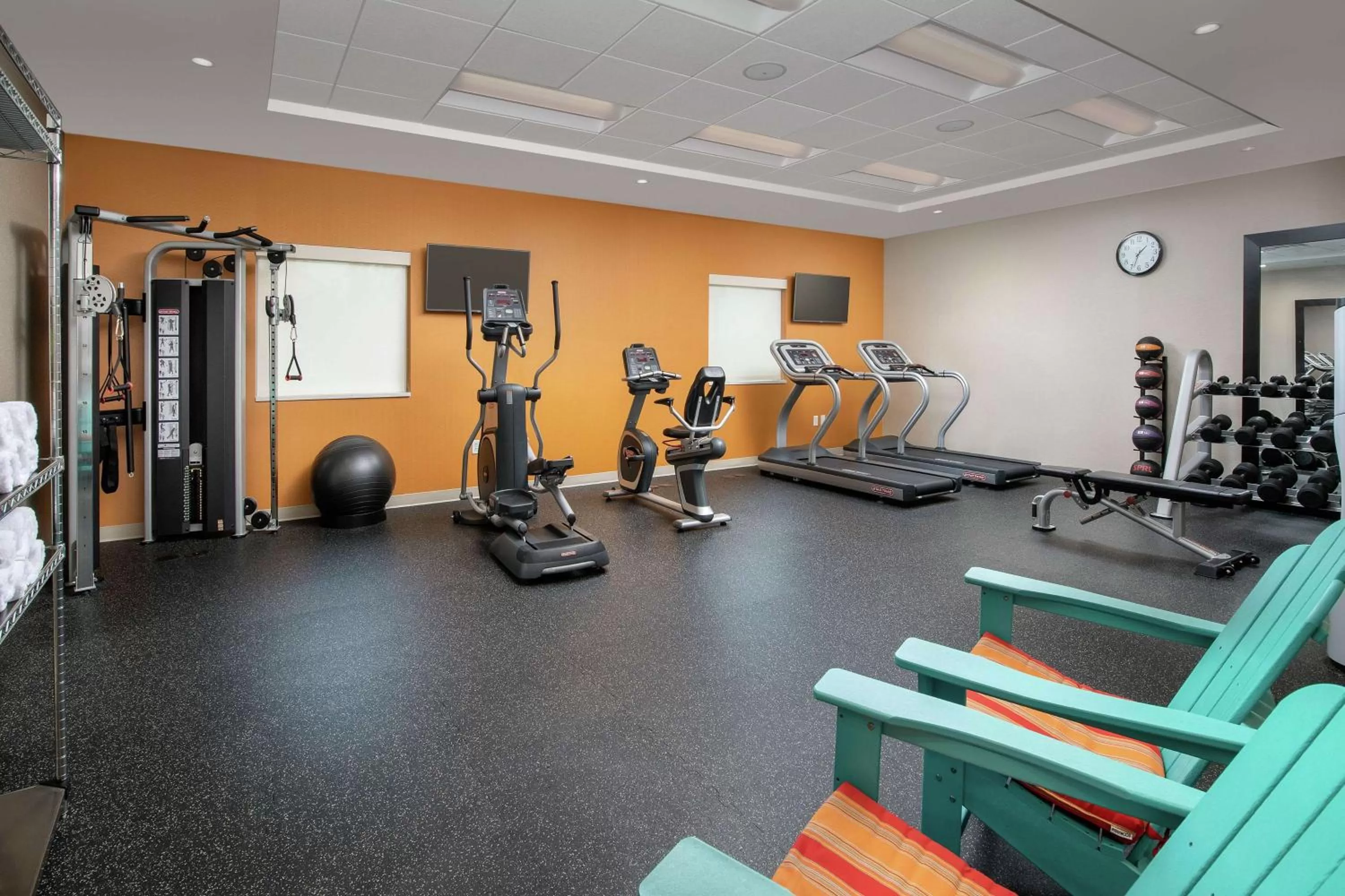 Fitness centre/facilities in Home2 Suites by Hilton Lake City