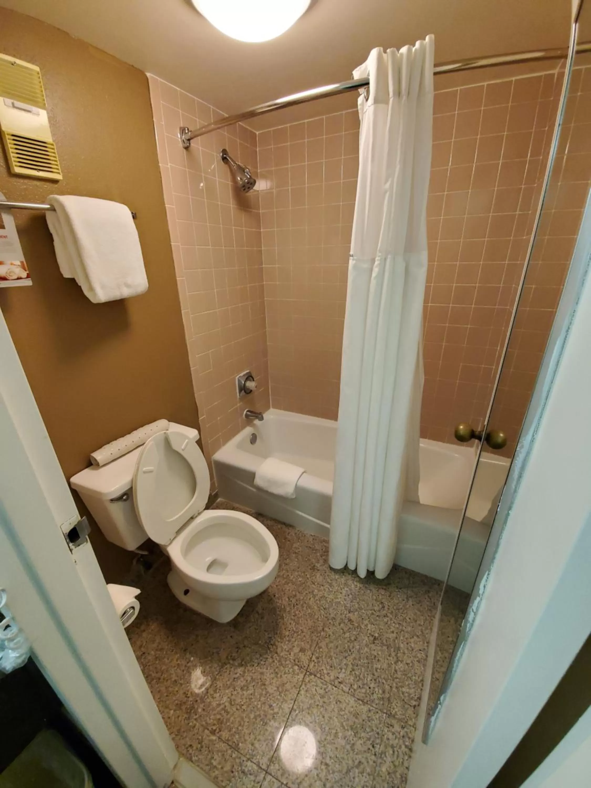 Shower in Ramada by Wyndham Temple Terrace/Tampa North