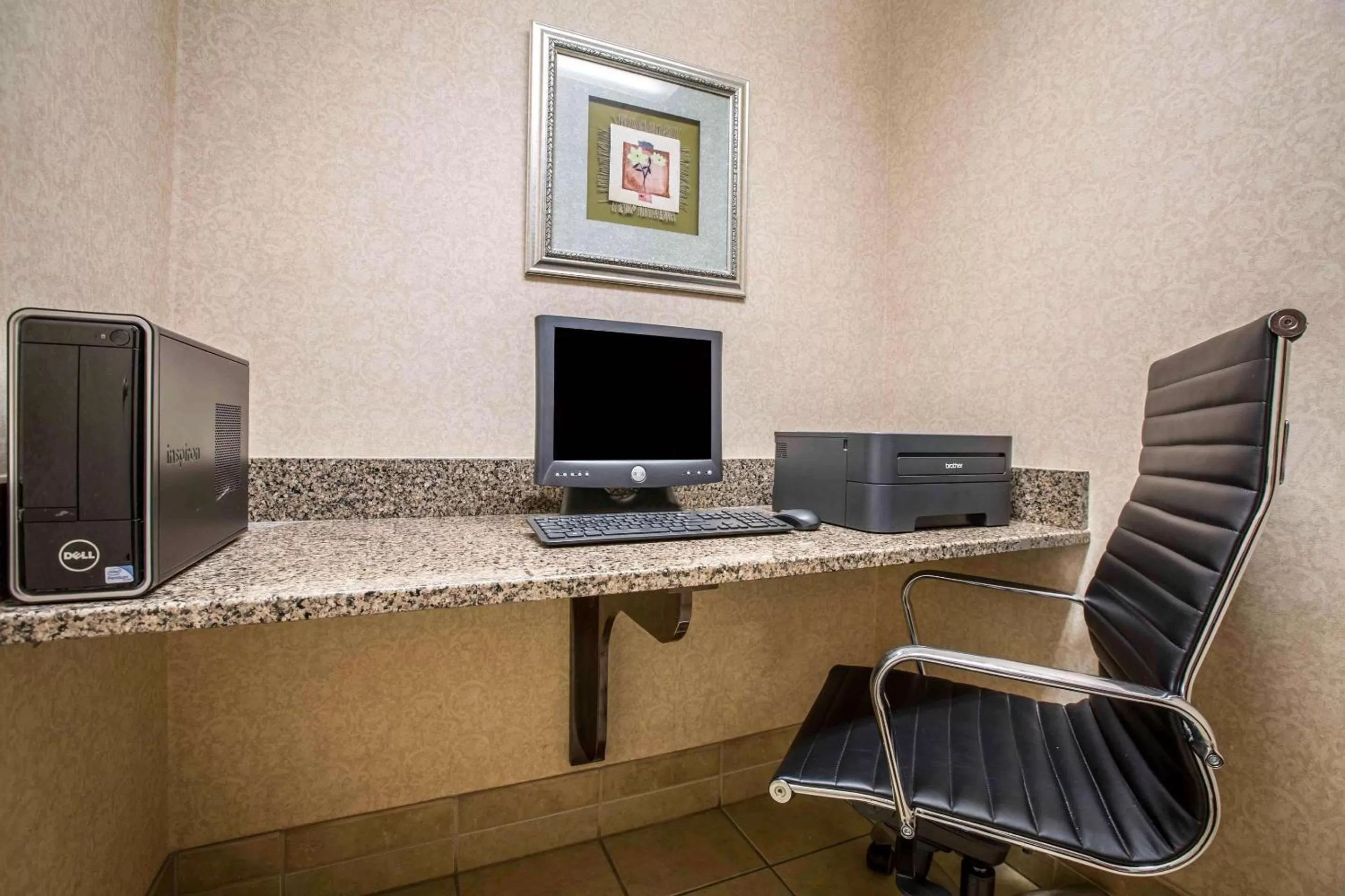 On site in Quality Inn Franklin