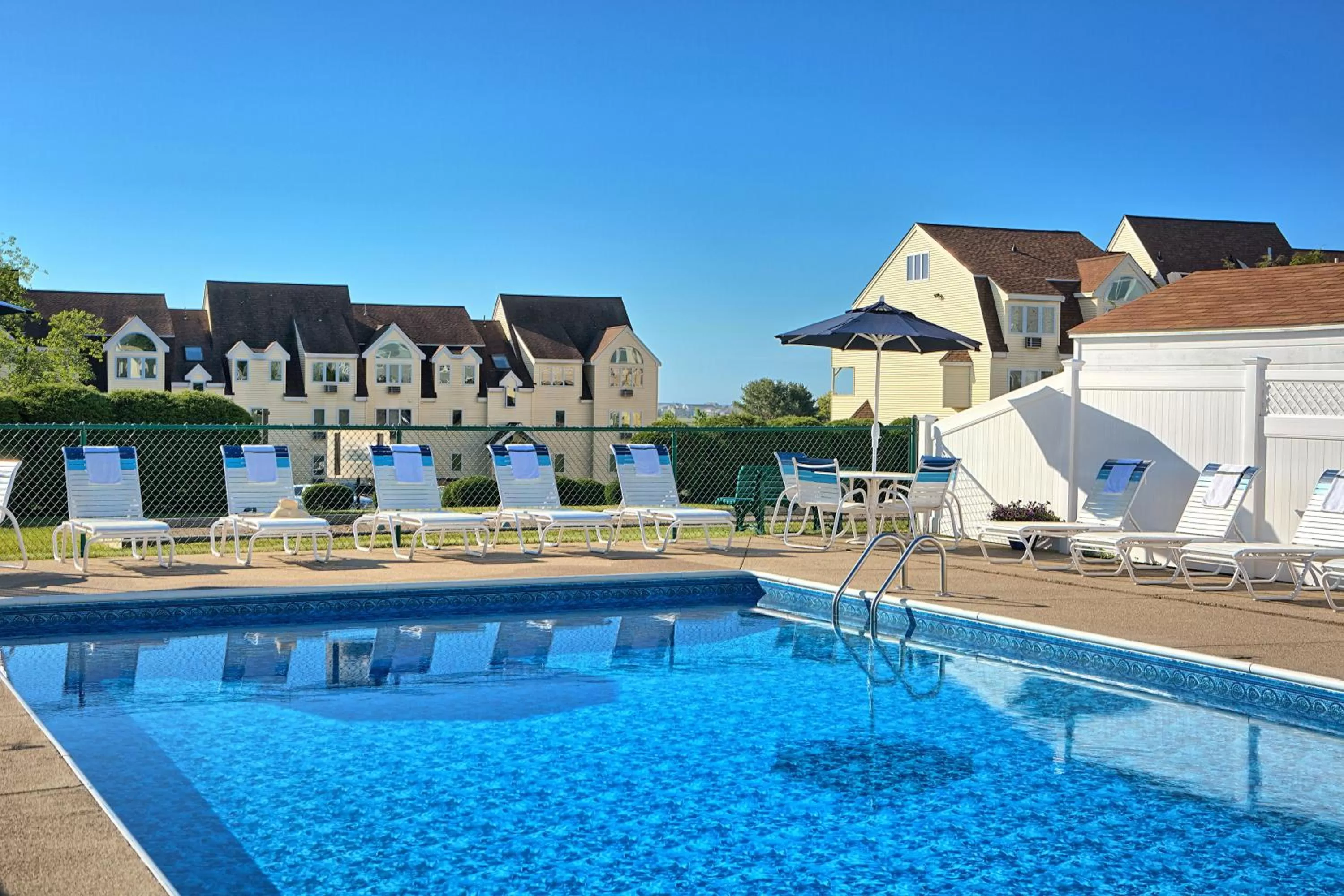 Swimming pool in Village By The Sea
