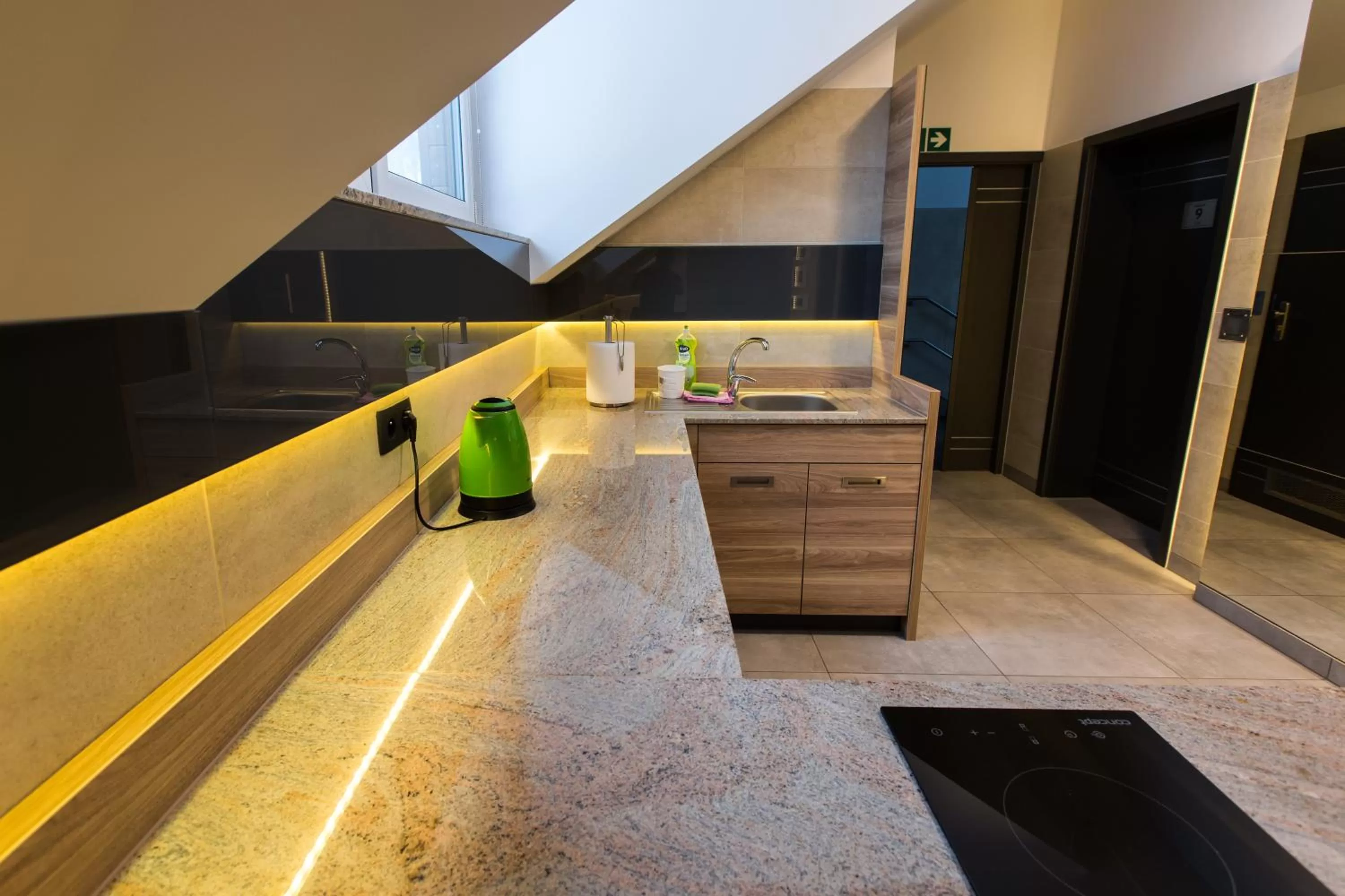 Communal kitchen in Villa Winterpol