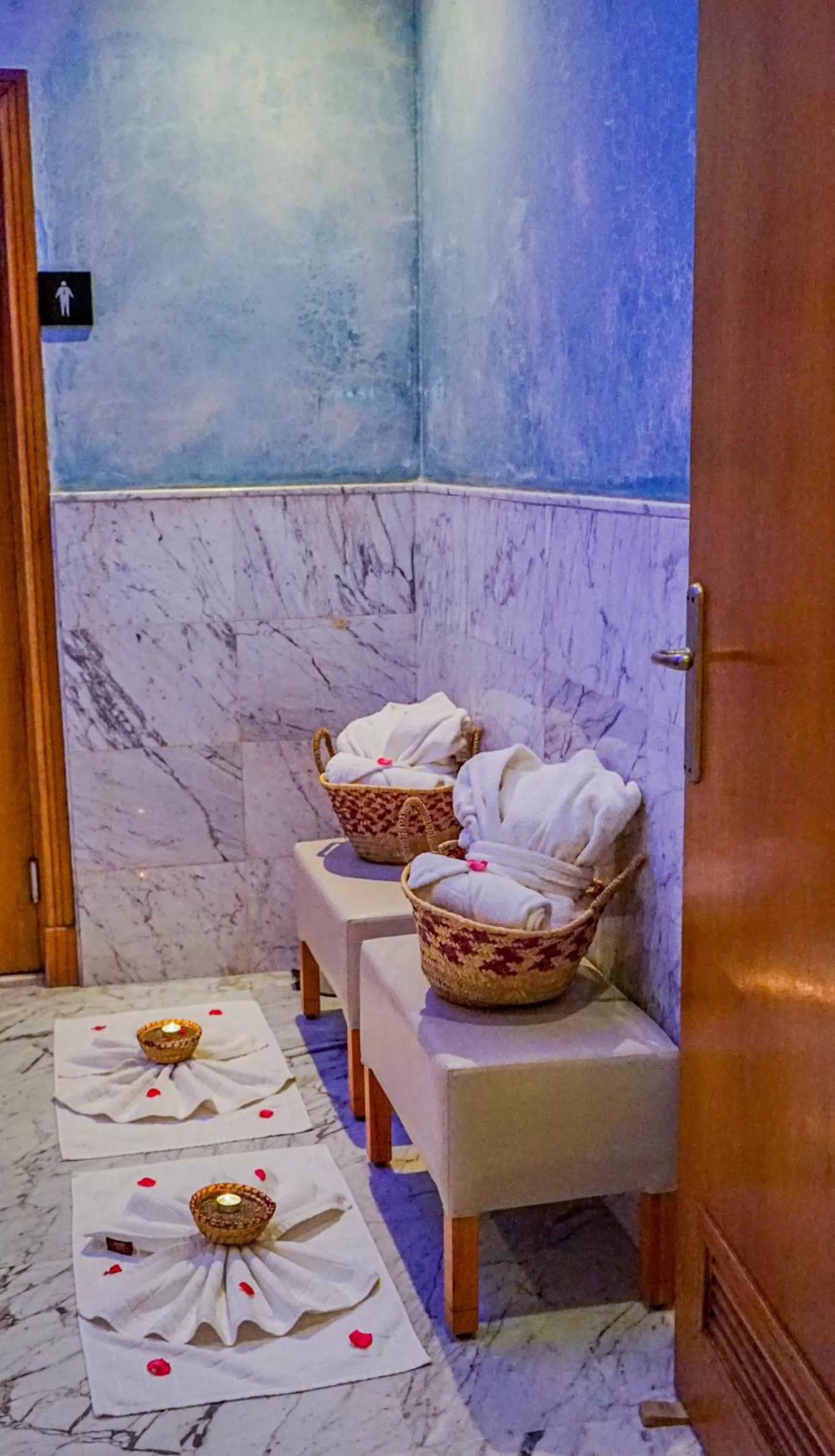 Steam room in Hotel Timoulay and Spa Agadir