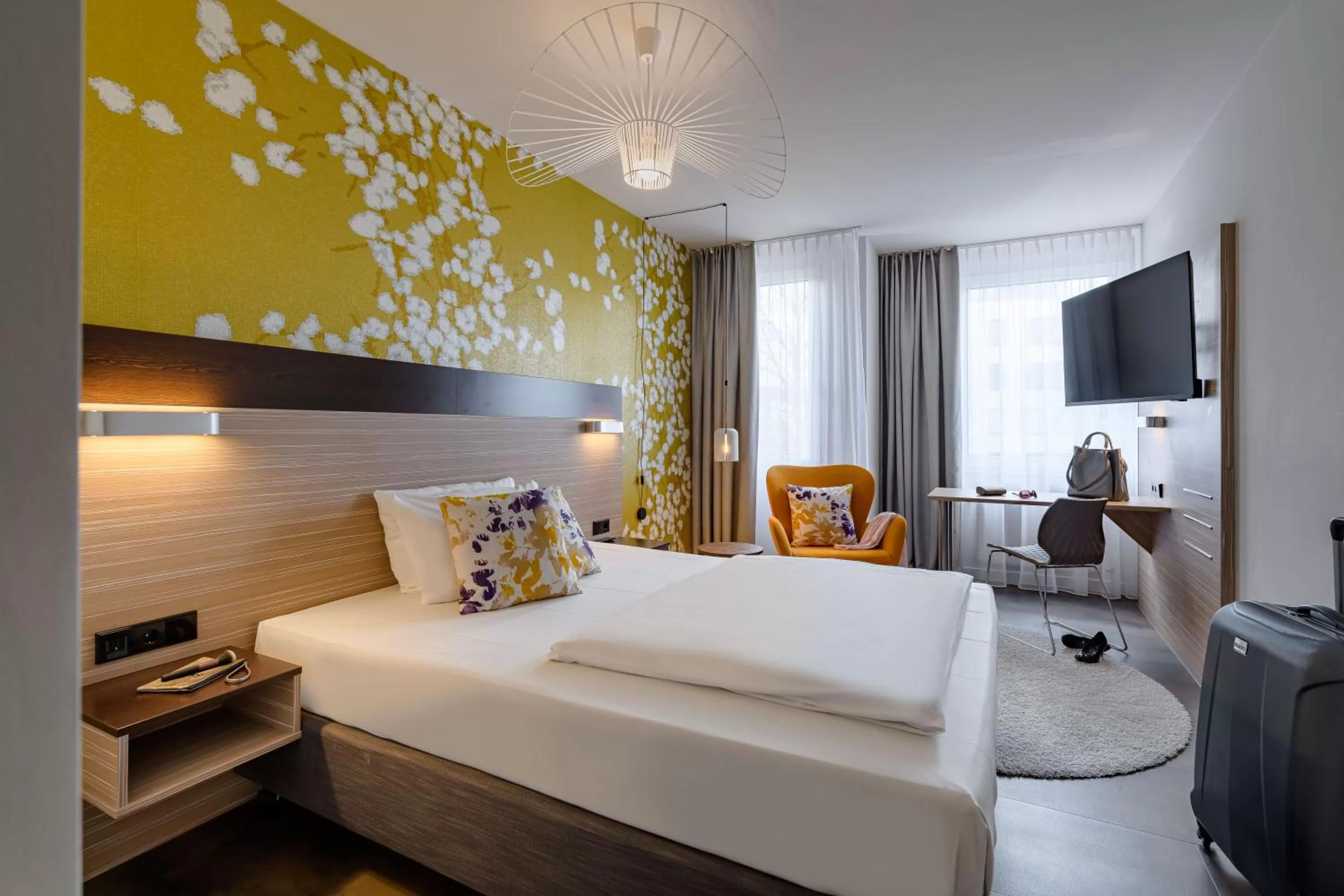 TV and multimedia, Bed in Mercure Hotel Stuttgart Gerlingen