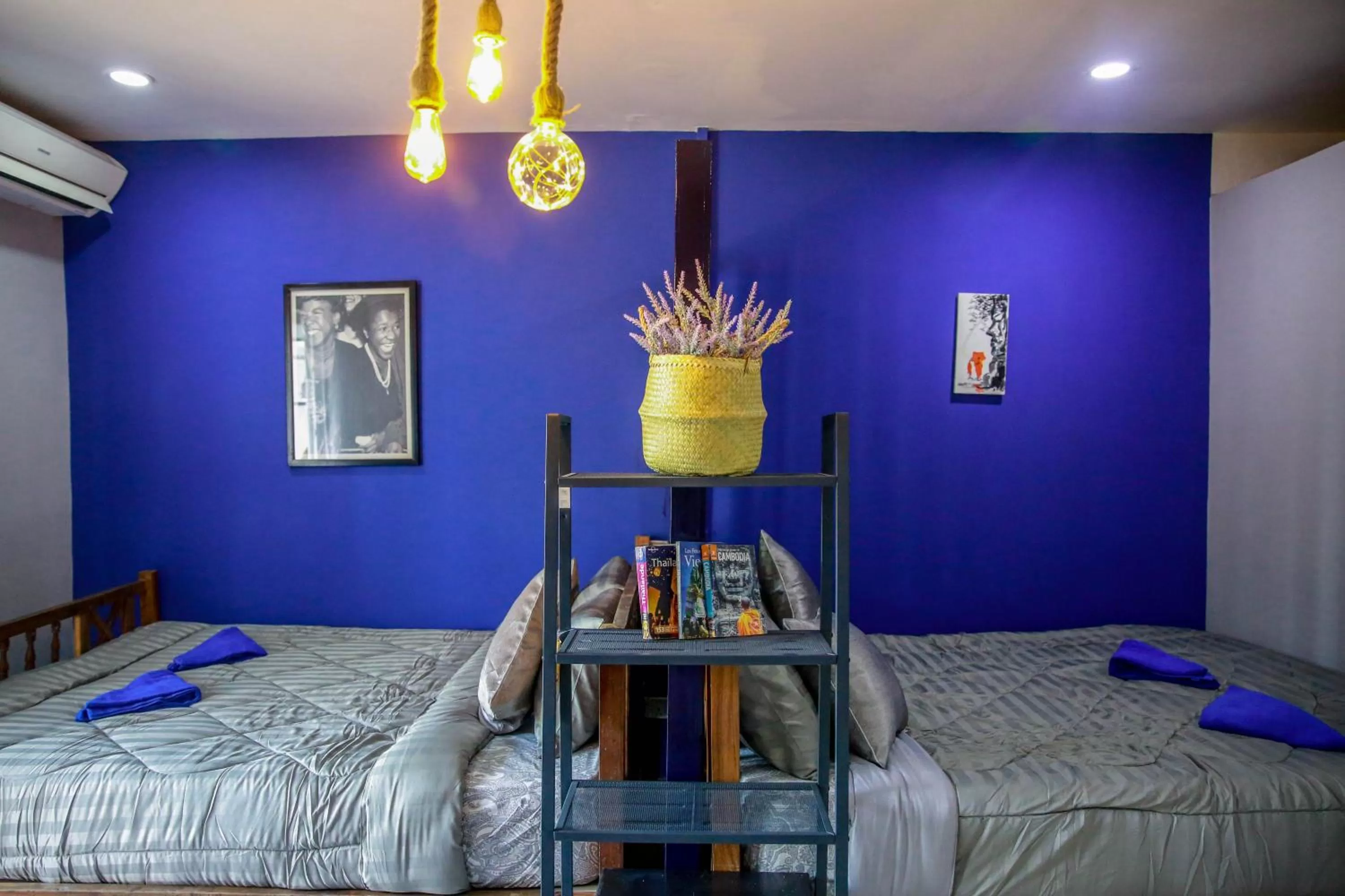 Bed in The Artist Residence