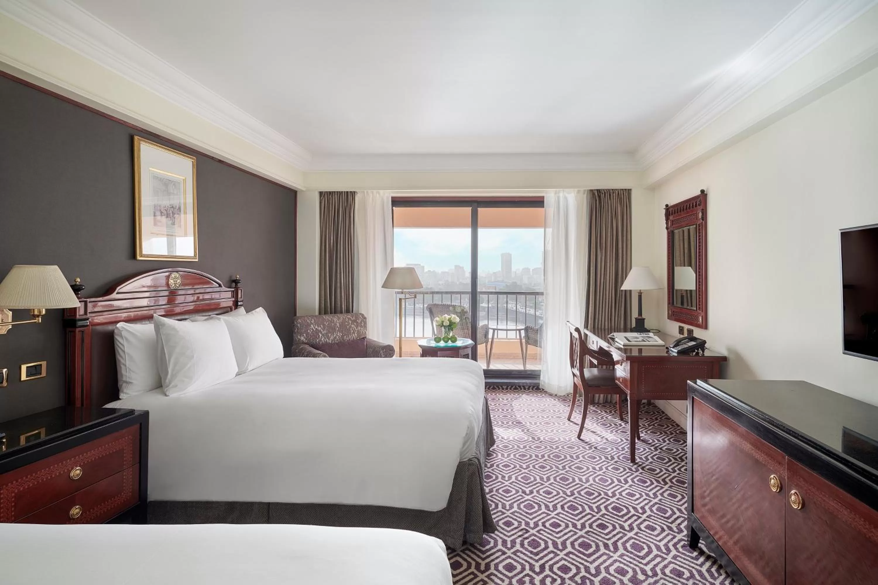 Photo of the whole room, Bed in InterContinental Cairo Semiramis by IHG