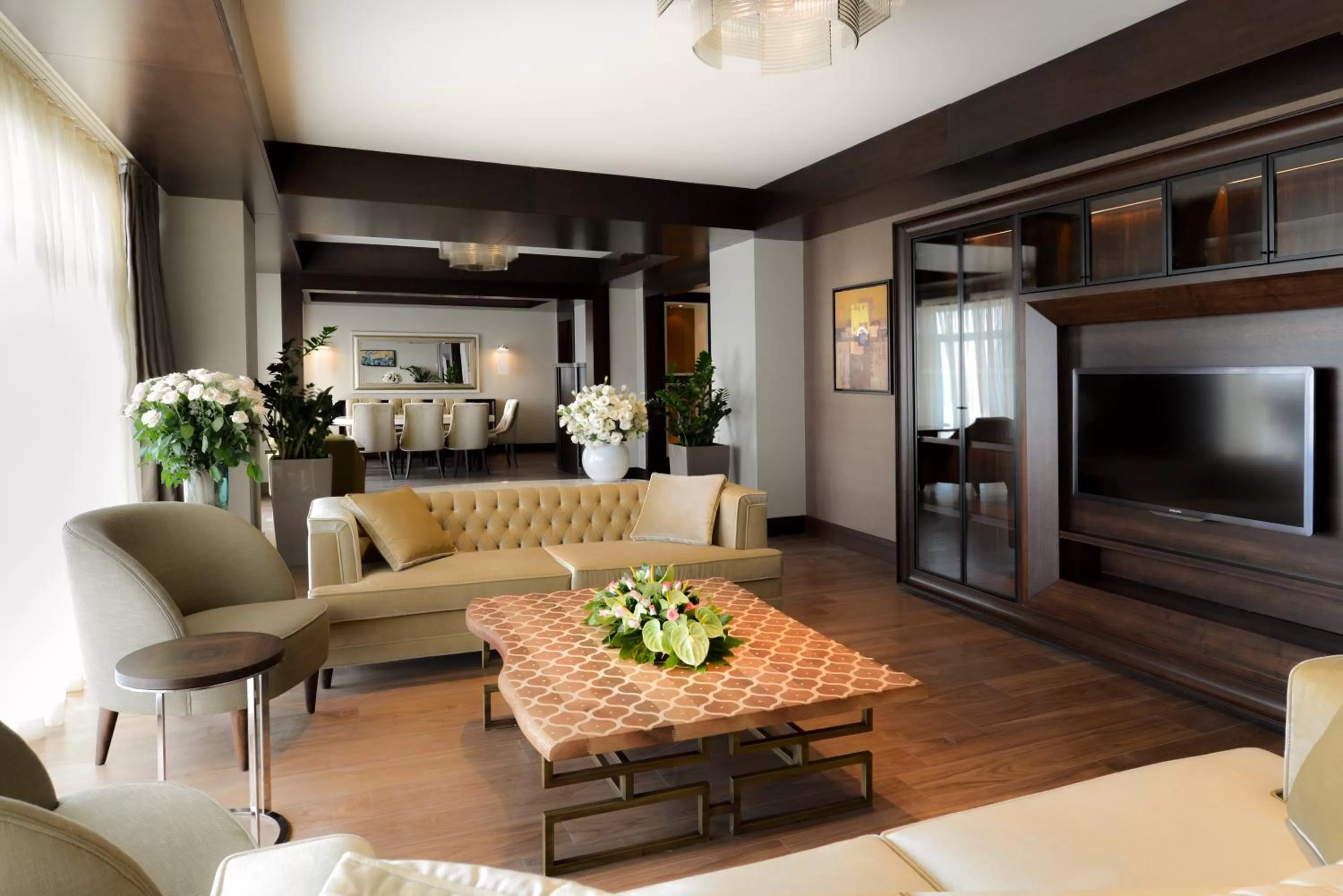 Seating area in Wyndham Grand Istanbul Europe