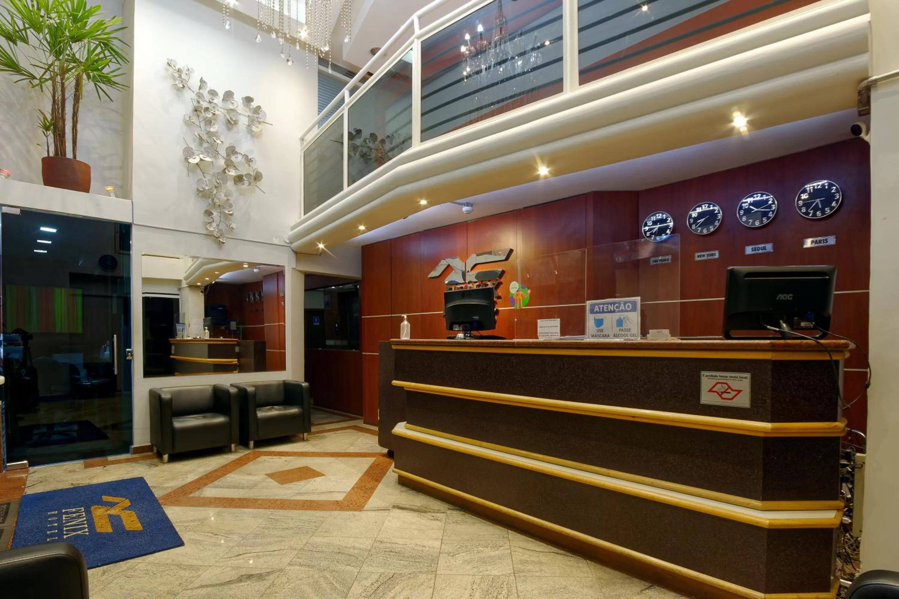 Lobby or reception in Fênix Hotel Bom Retiro