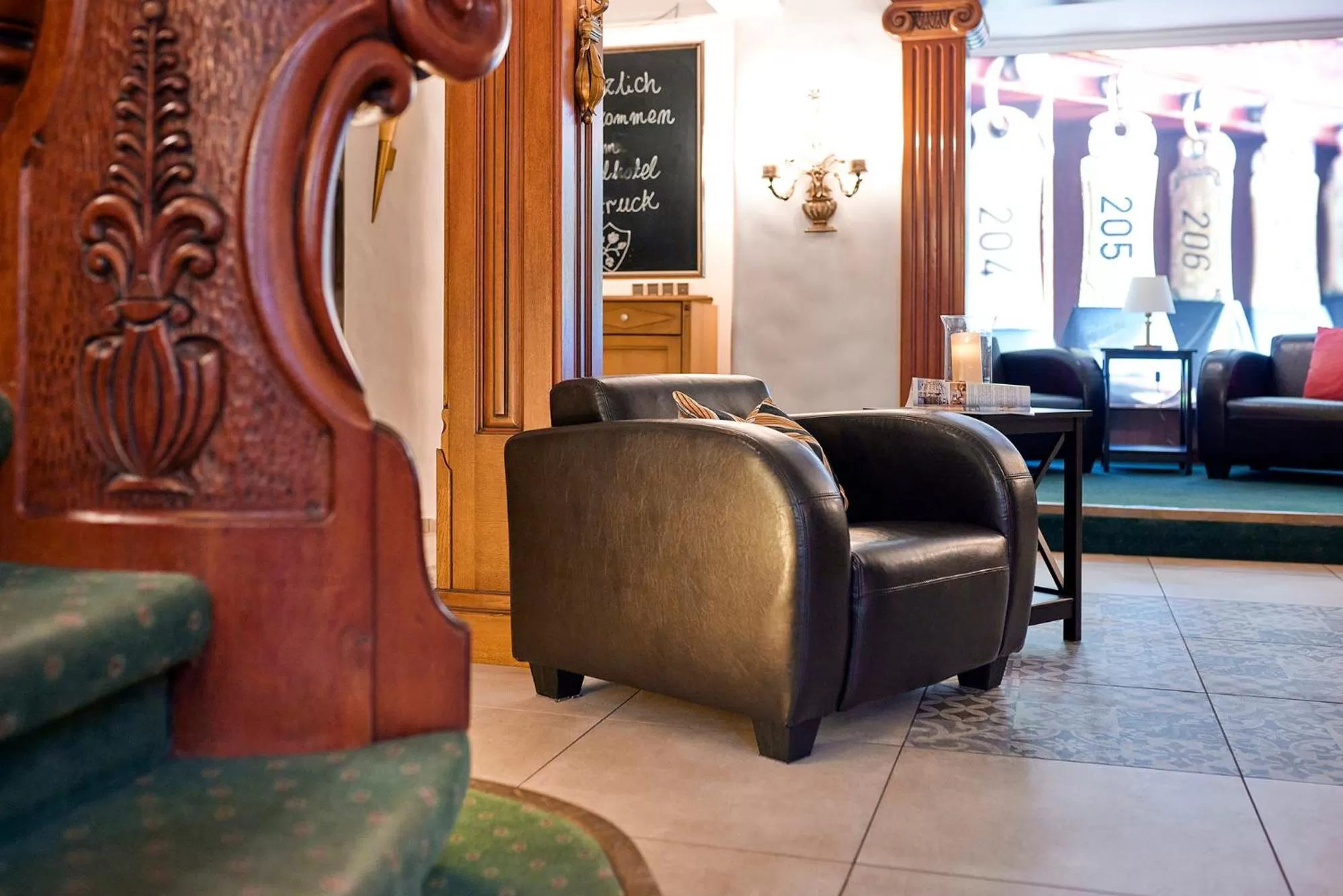 Lobby or reception in Struck Landhotel & SPA