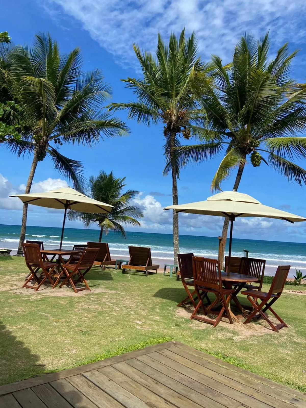 Sea view in Pousada Bahia Boa