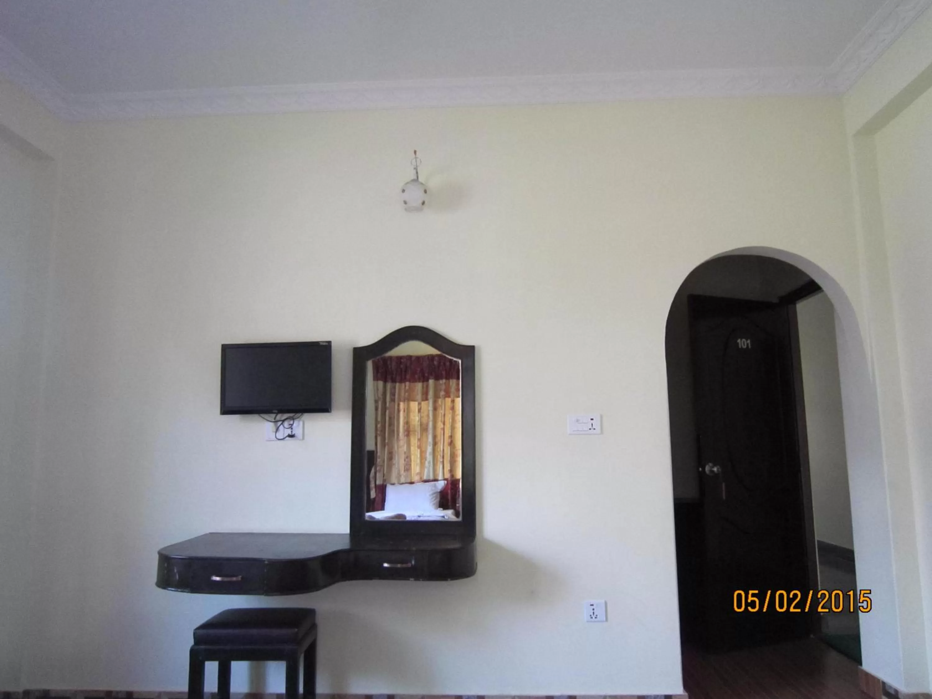 Decorative detail in New Annapurna Guest House