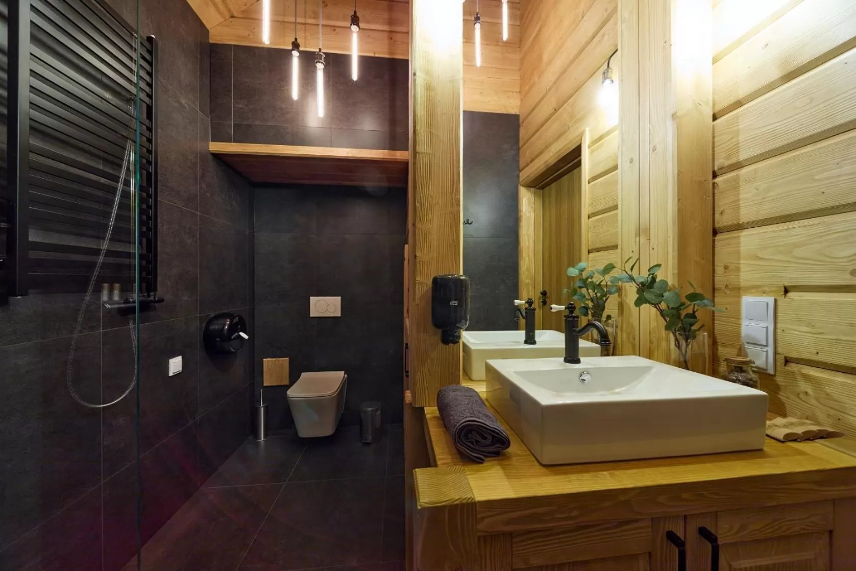 Bathroom in Aparthotel Giewont