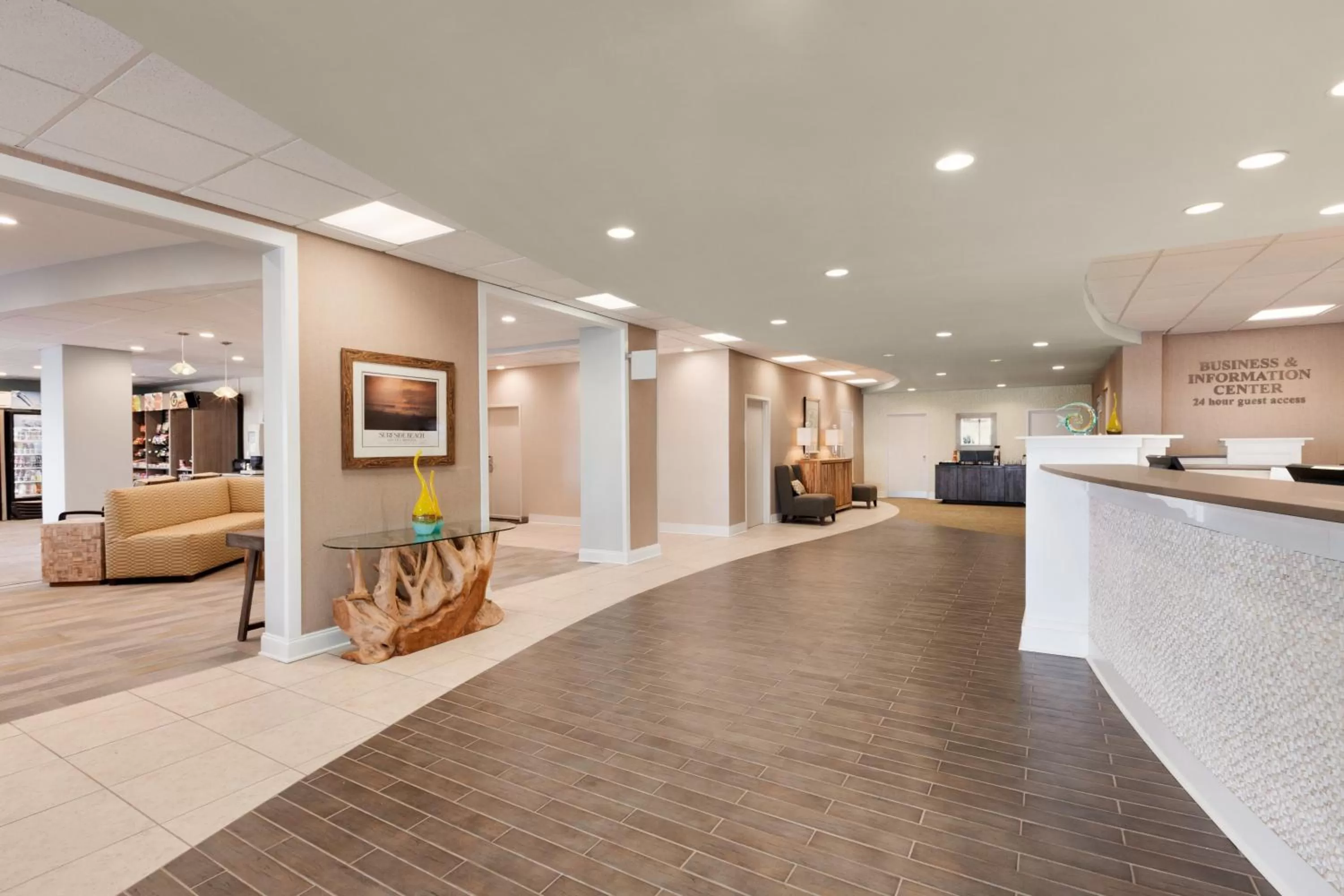 Bird's eye view in Surfside Beach Oceanfront Hotel