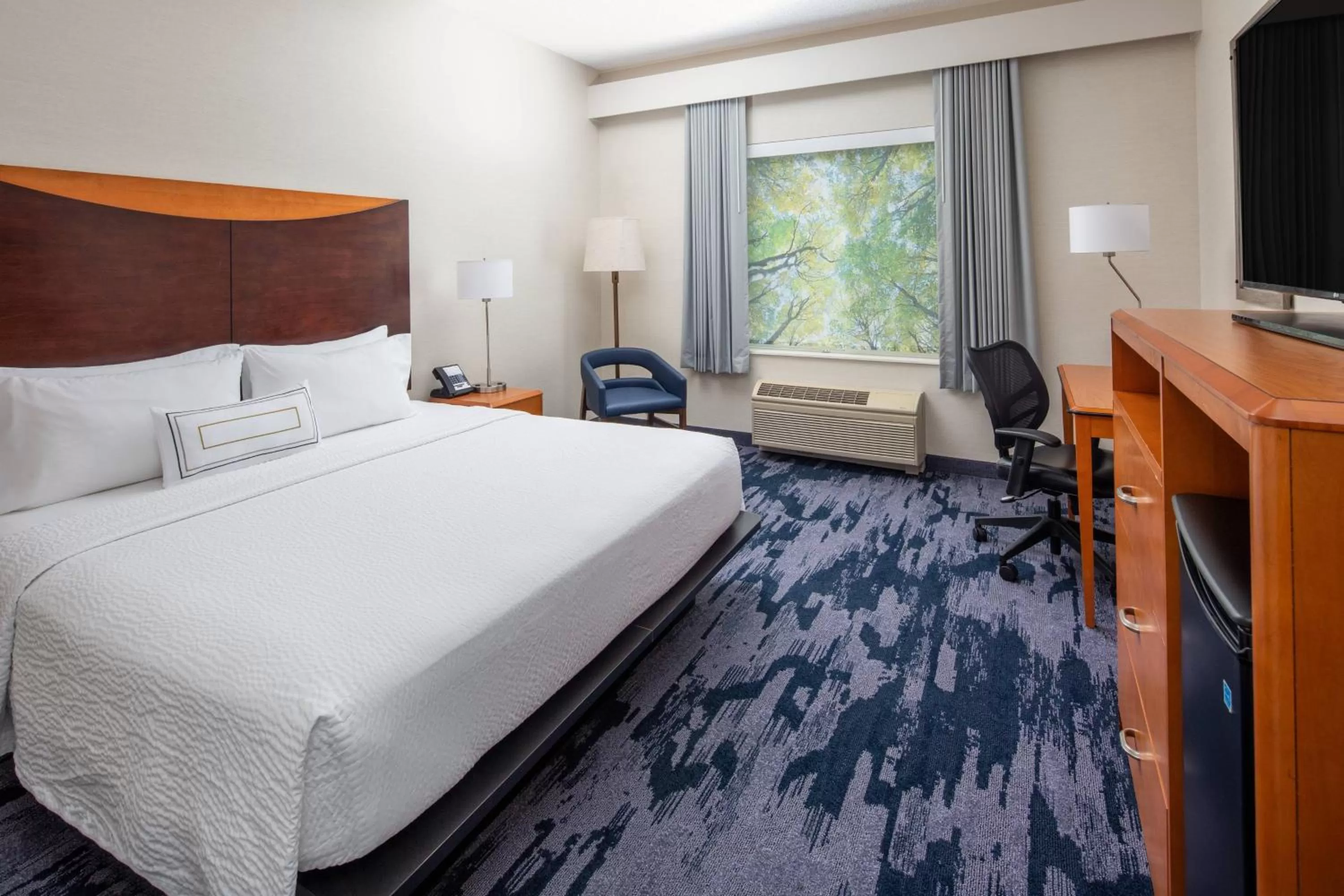 King Room with Adapted Tub - Mobility Accessible in Fairfield Inn & Suites Portland West Beaverton