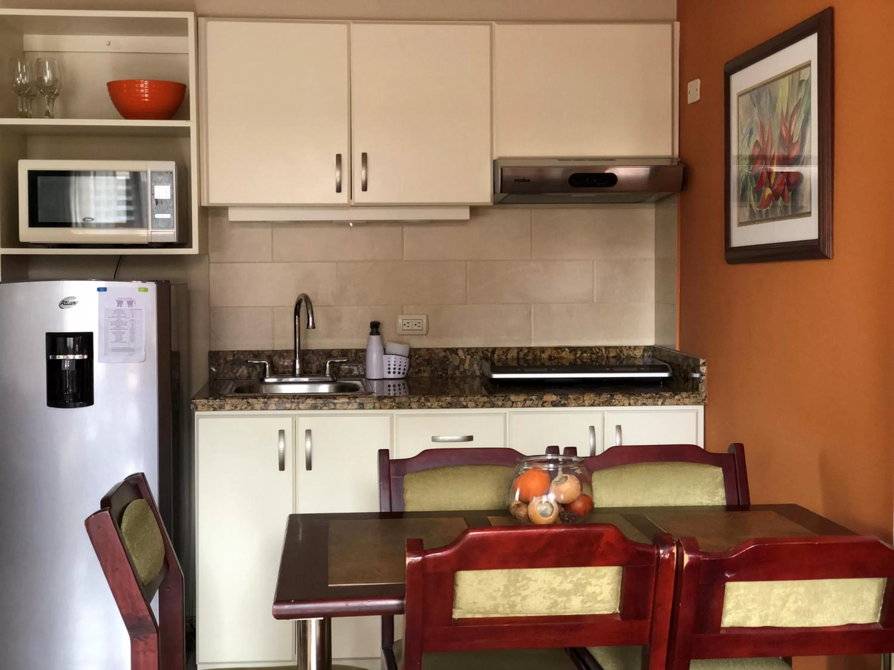 Kitchen or kitchenette in La Sabana Hotel Suites Apartments