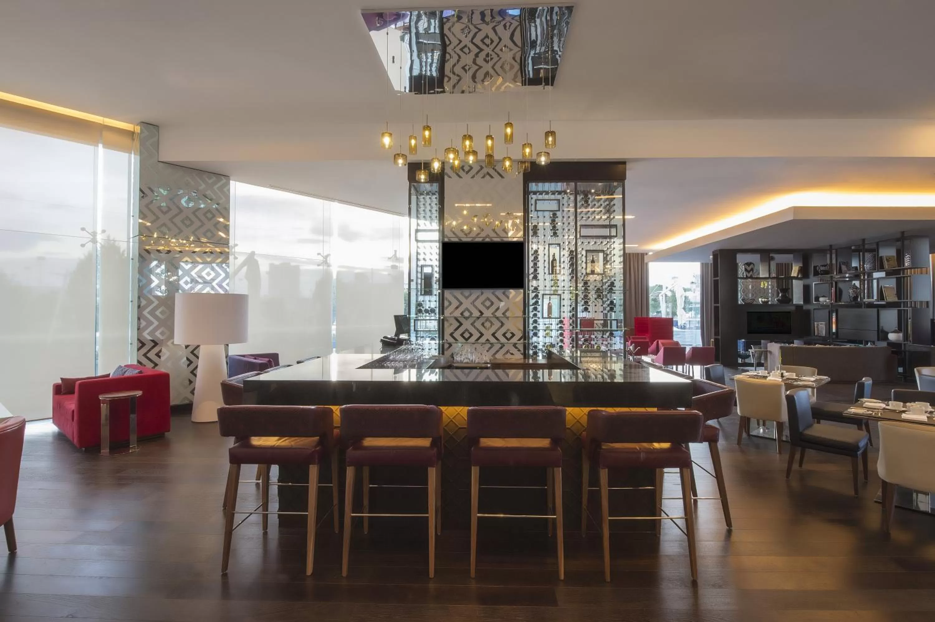 Lounge or bar in Grand Fiesta Americana Puebla Angelópolis