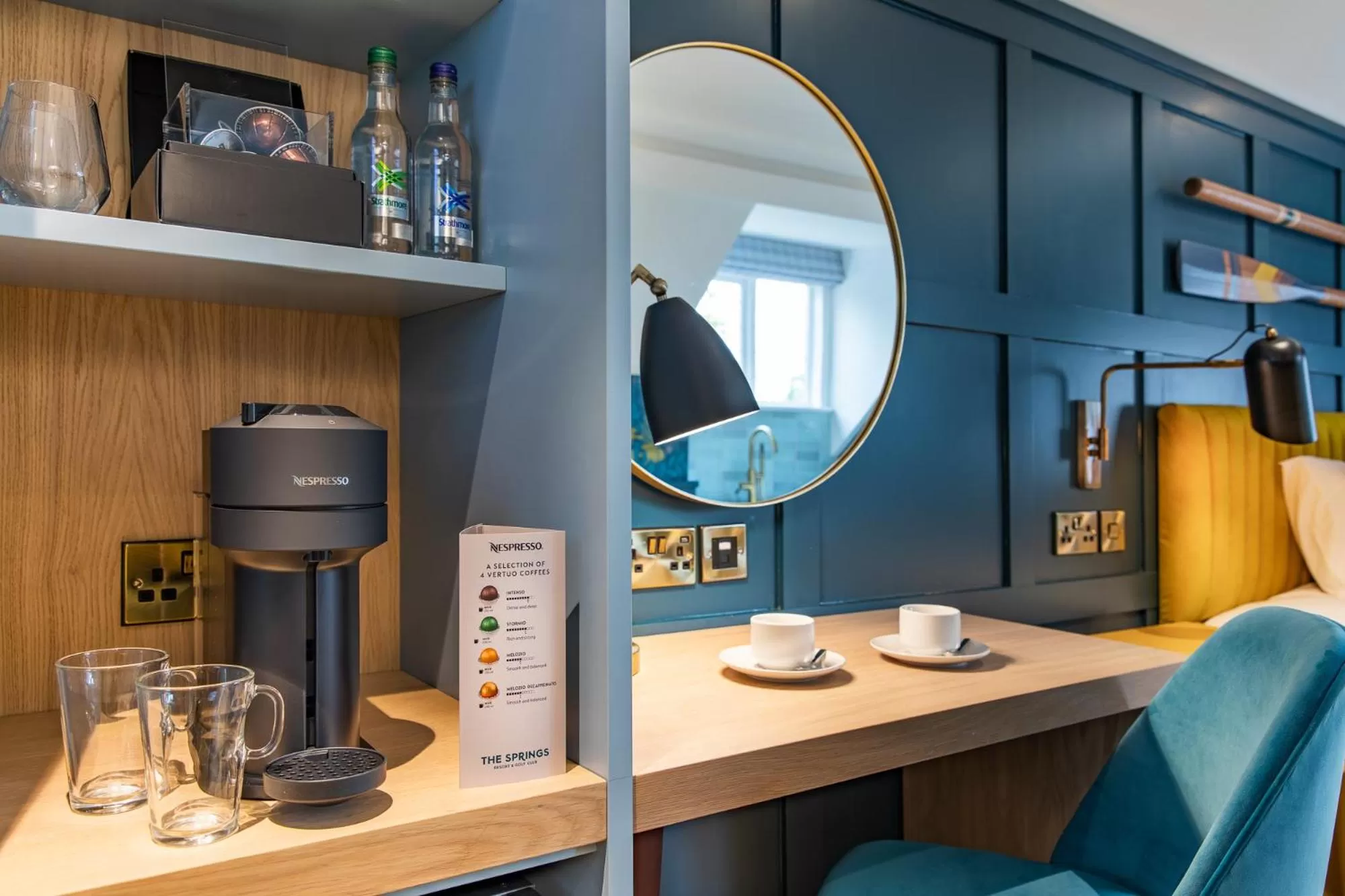 Coffee/tea facilities, Bathroom in The Springs Resort & Golf Club