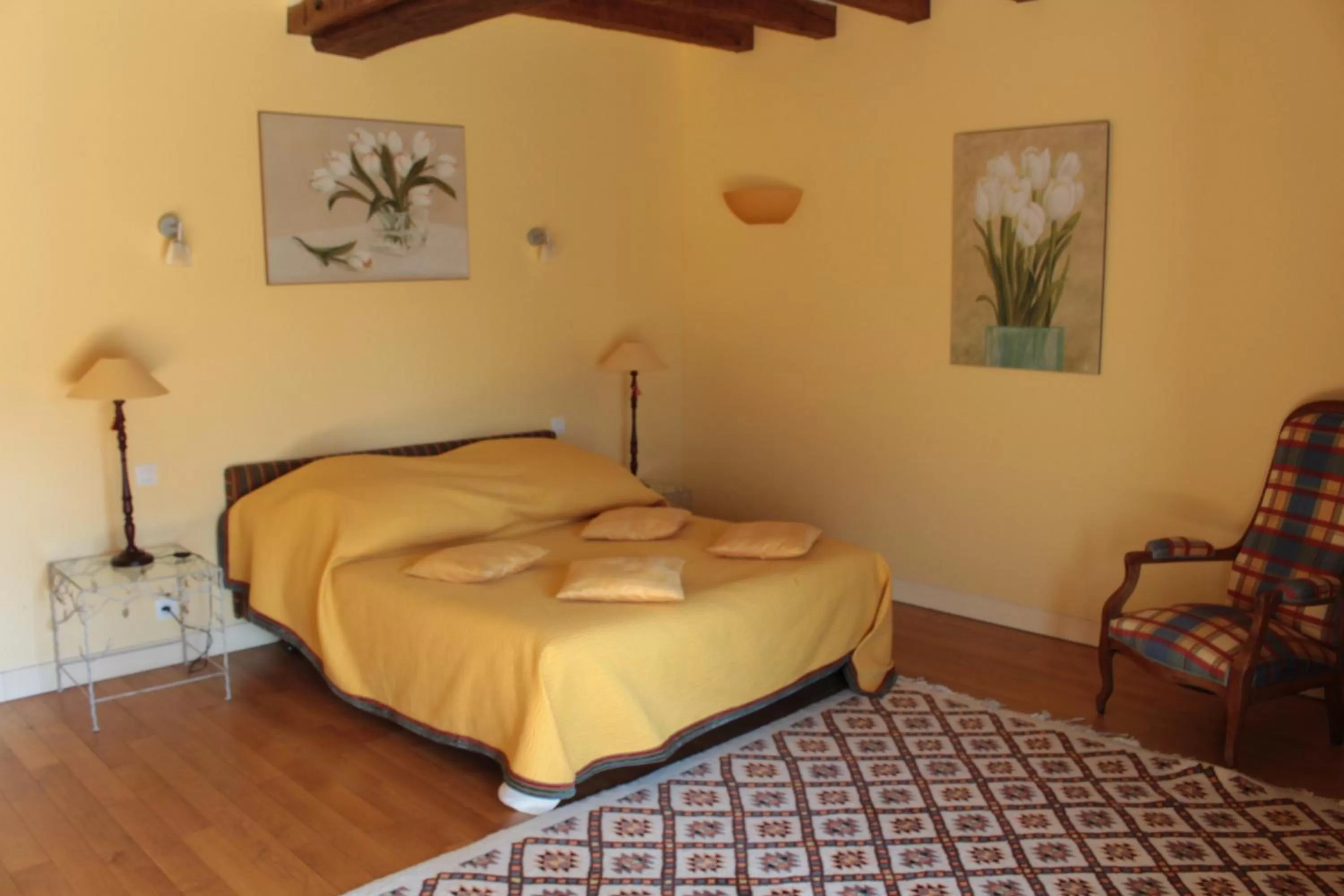 Bed in La Poignardière