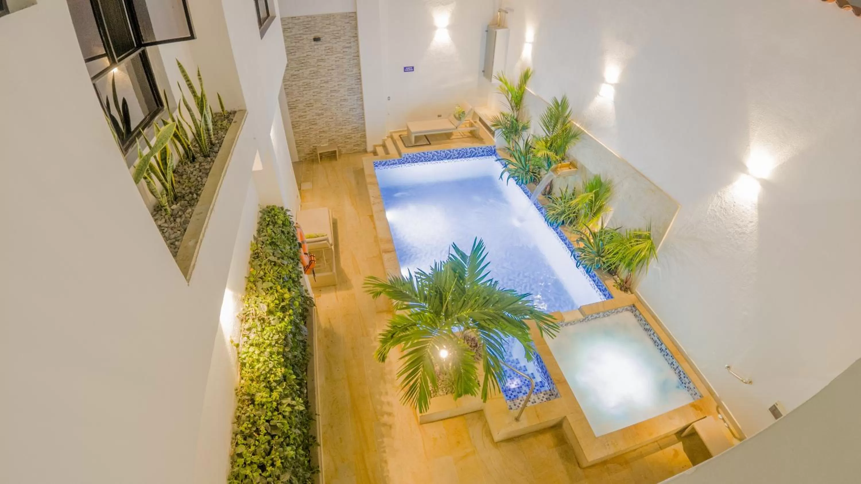 Pool View in Hotel Le Falep