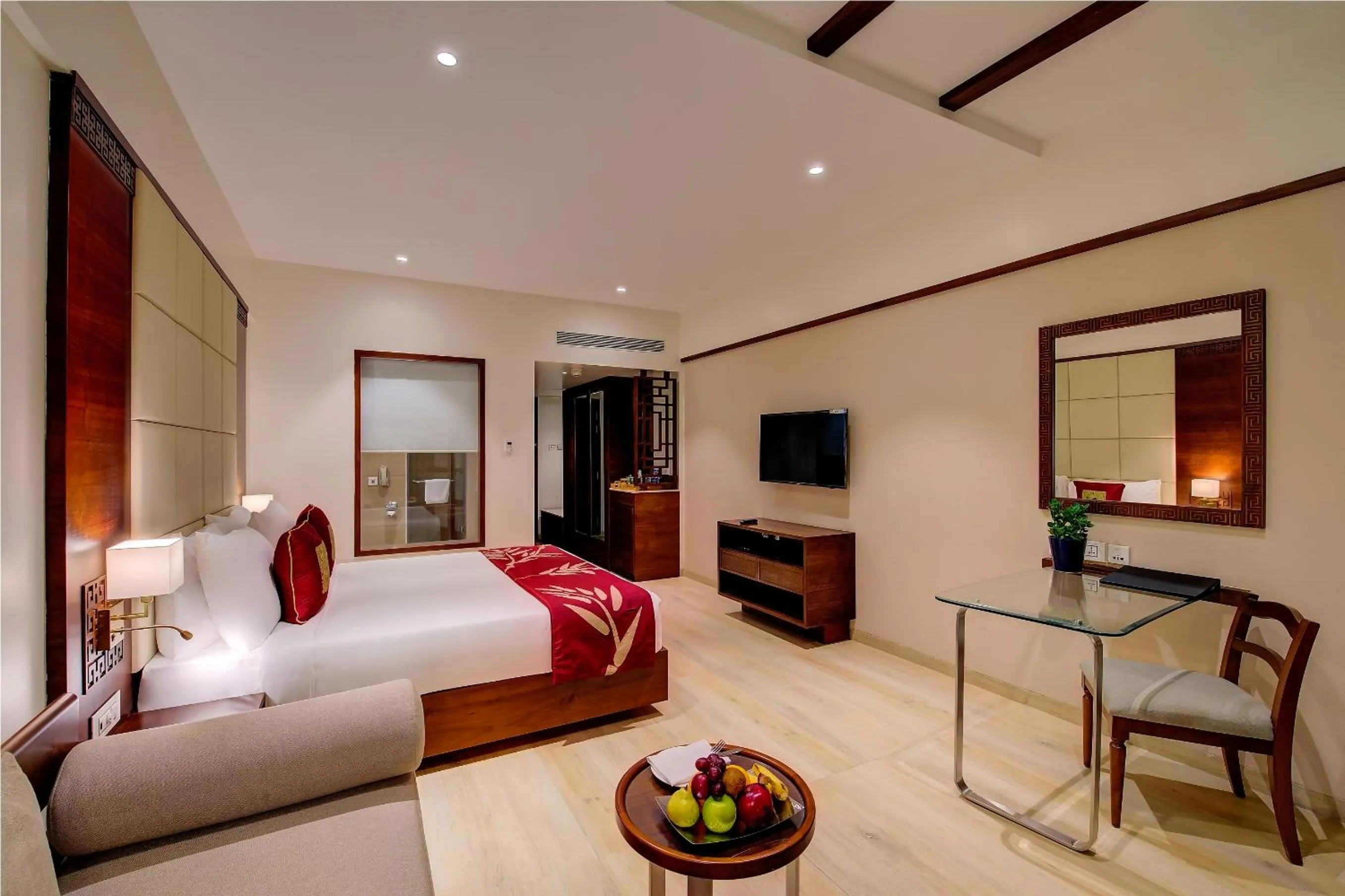 Bedroom, Bed in The Fern An Ecotel Hotel, Lonavala