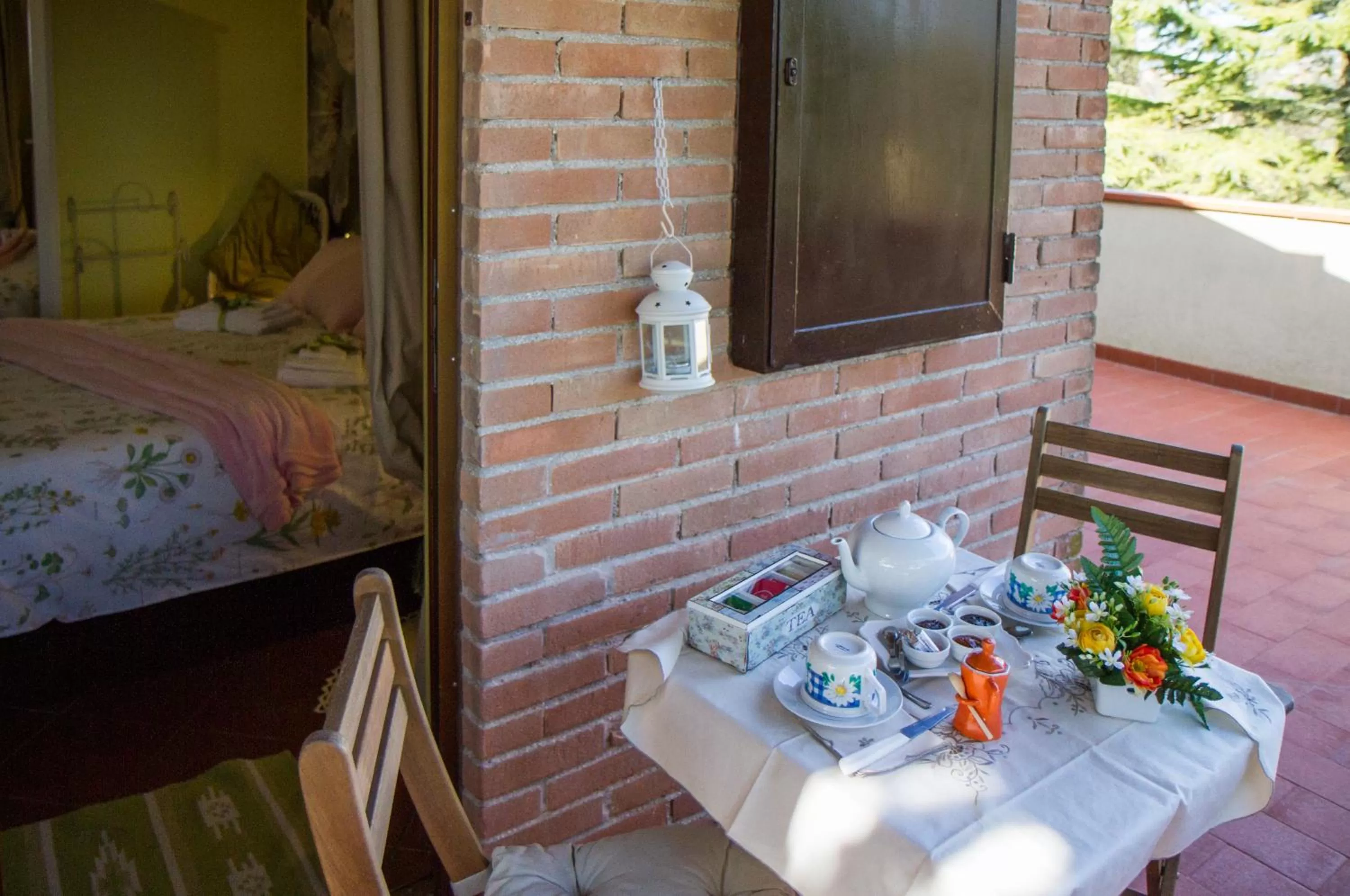 Balcony/Terrace, Bed in B&B Timeout