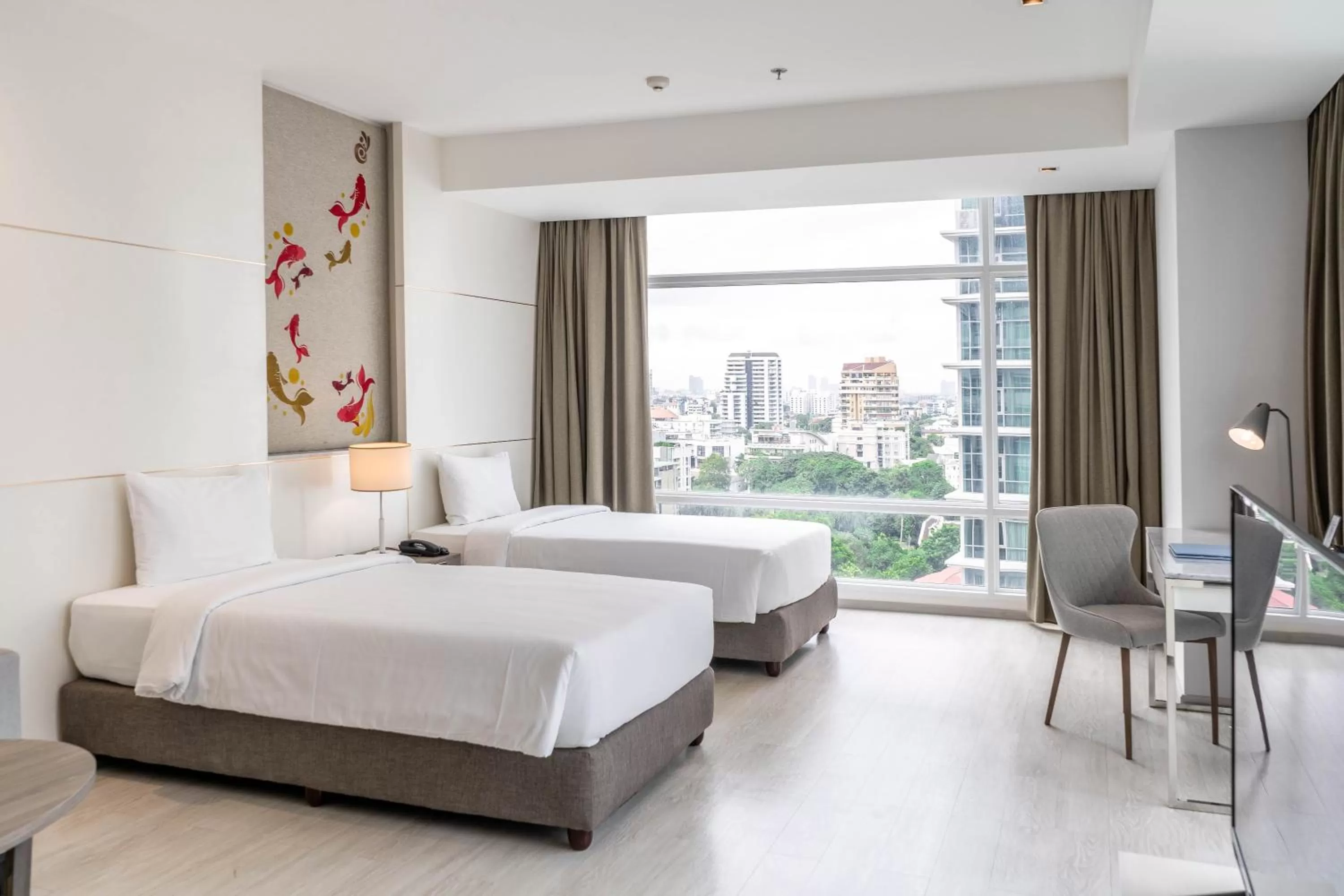 Bedroom, Bed in Jasmine 59 Hotel