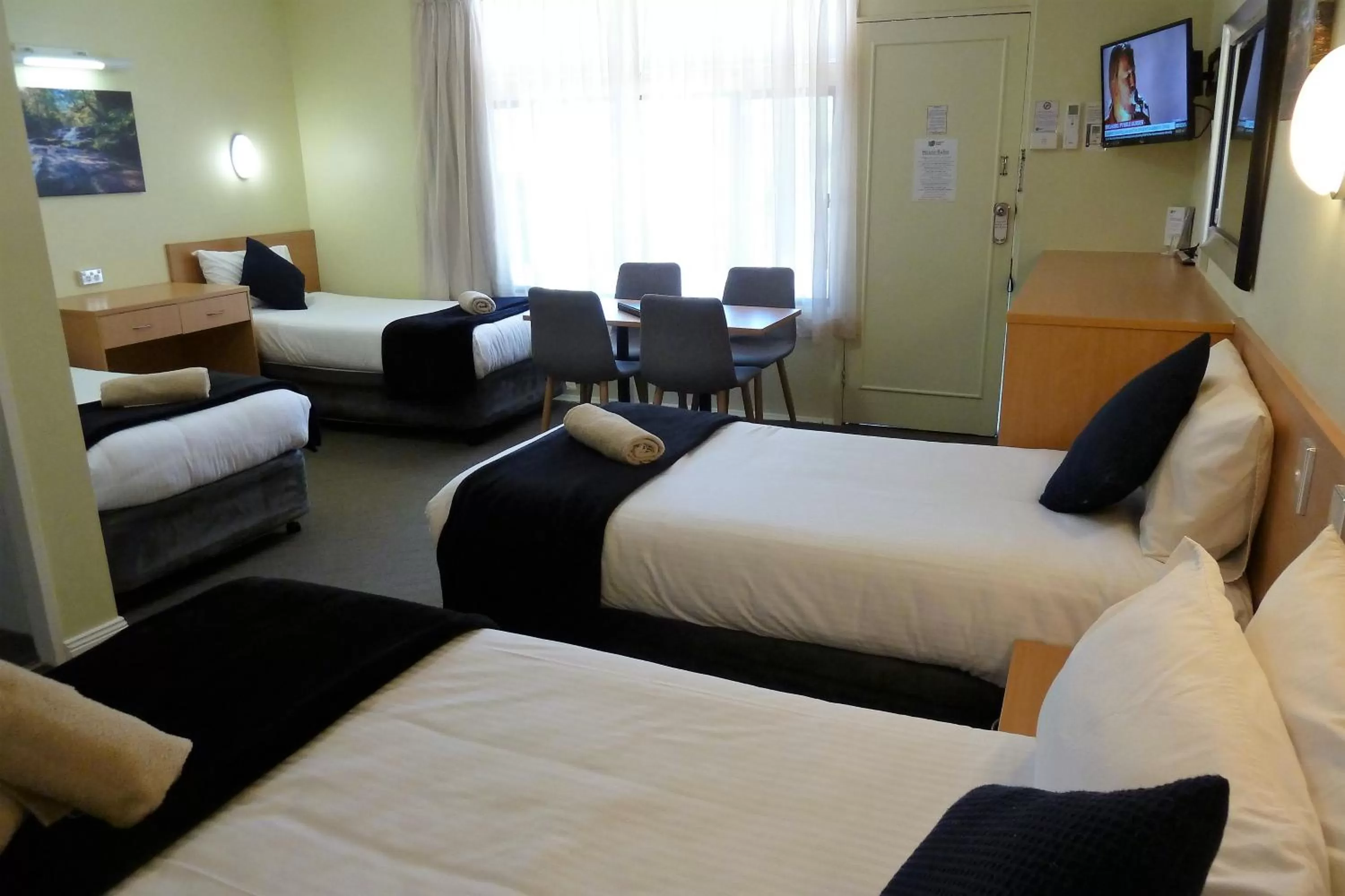 Photo of the whole room, Bed in Sky Rider Motor Inn