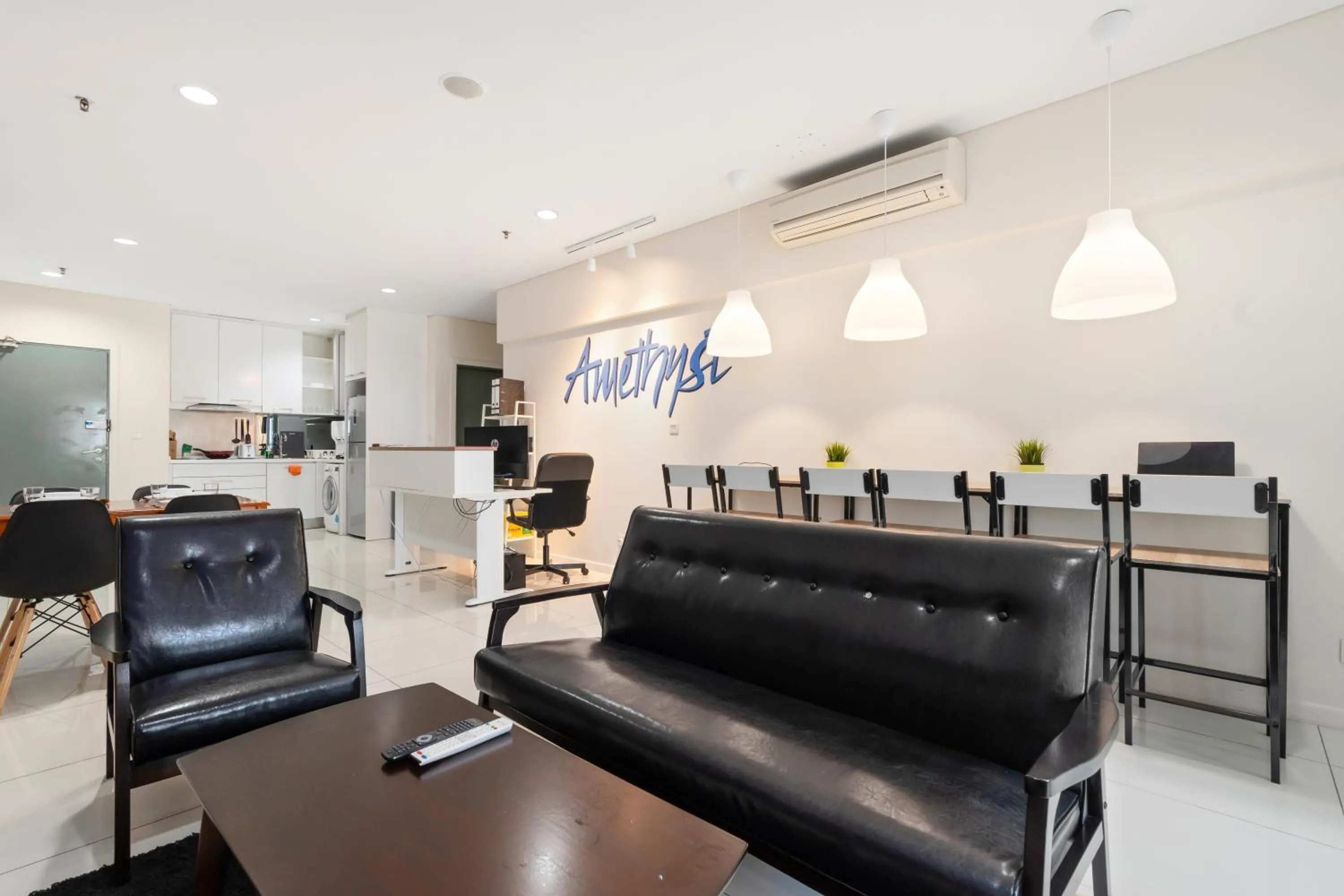 Living room in Amethyst Dorm KLCC