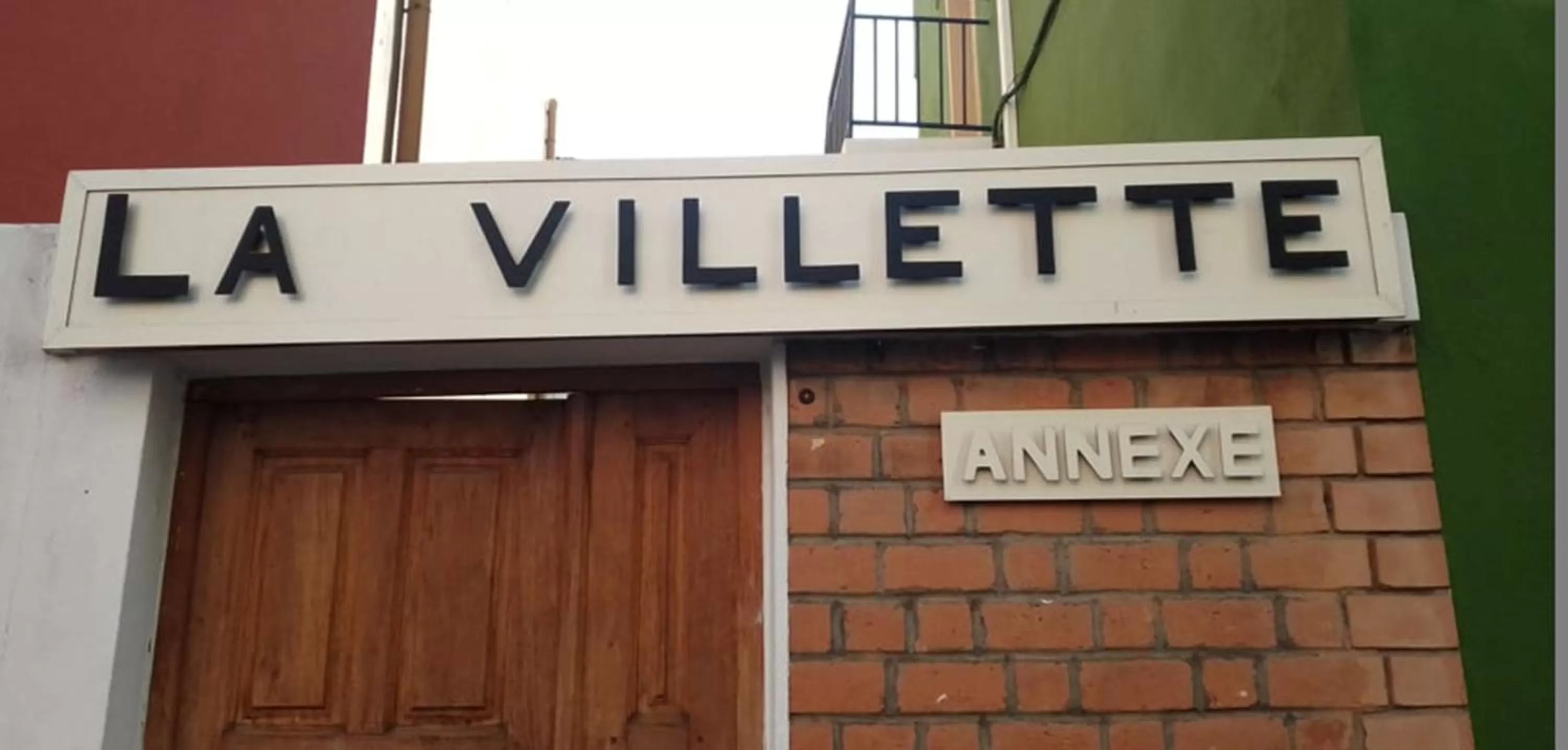 Facade/entrance in Hotel La Villette