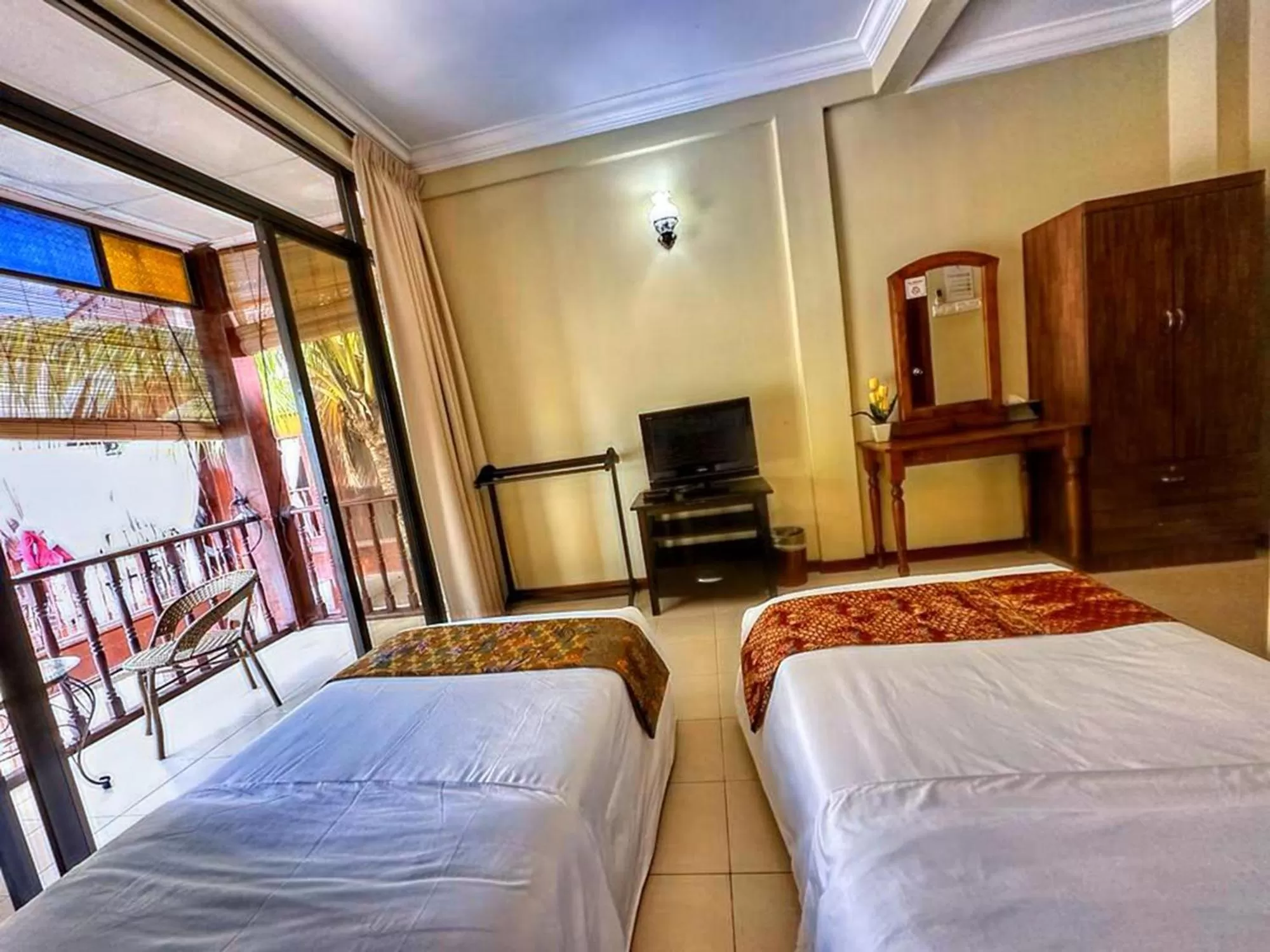 Bed in MORTEN VILLA MELAKA