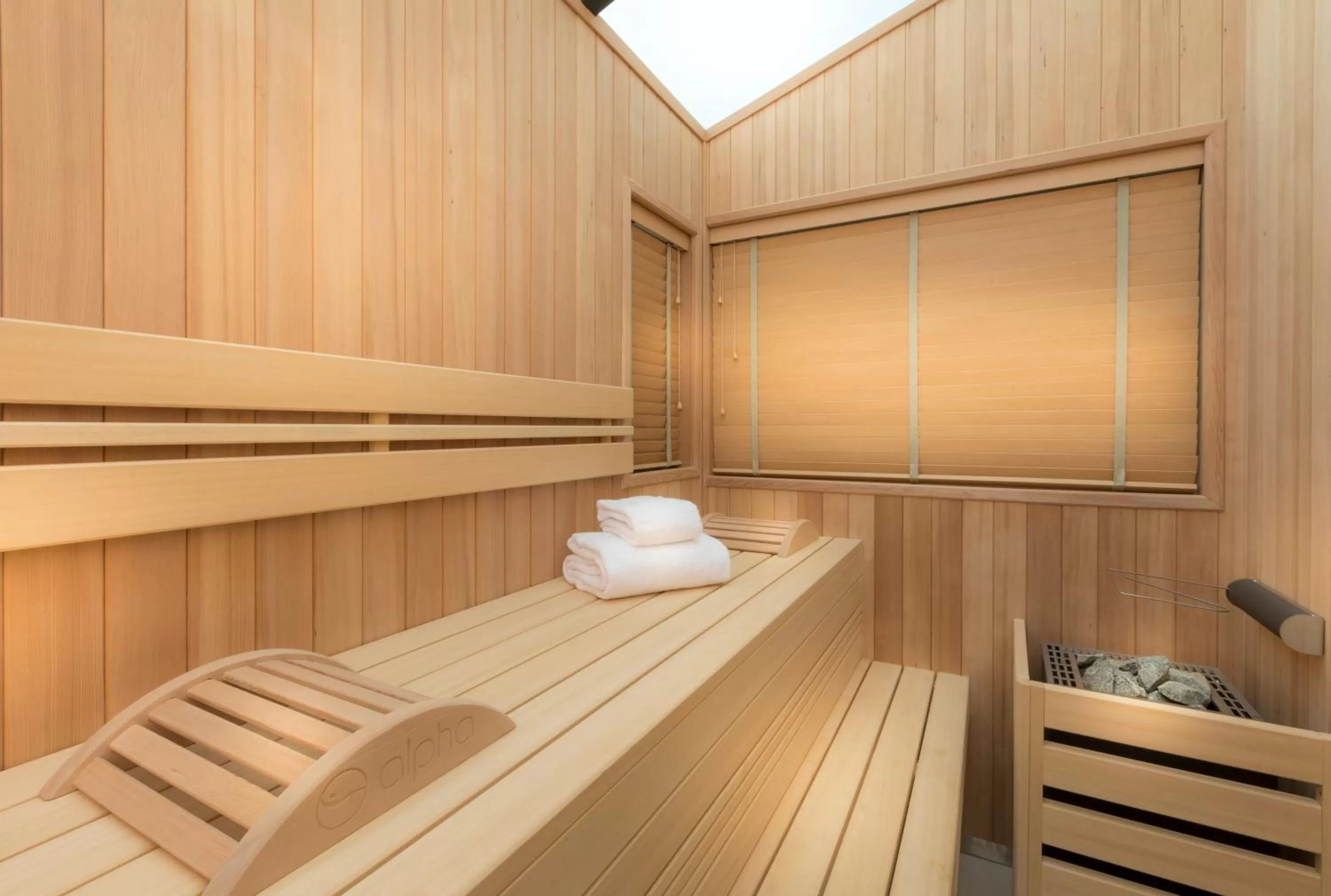 Sauna in Hotel Du Cadran