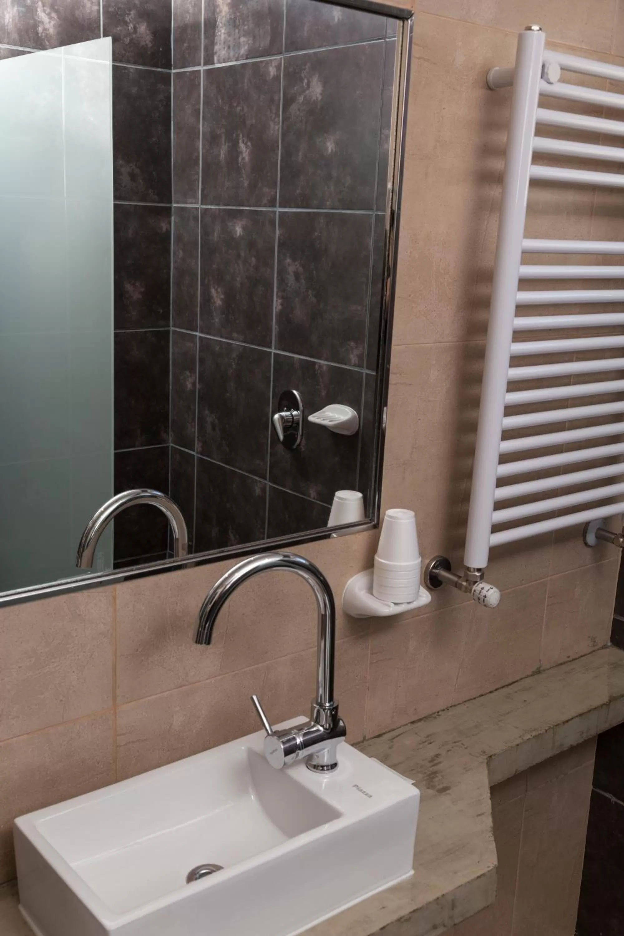 Shower in Tierra Tehuelche Hostería y Aparts