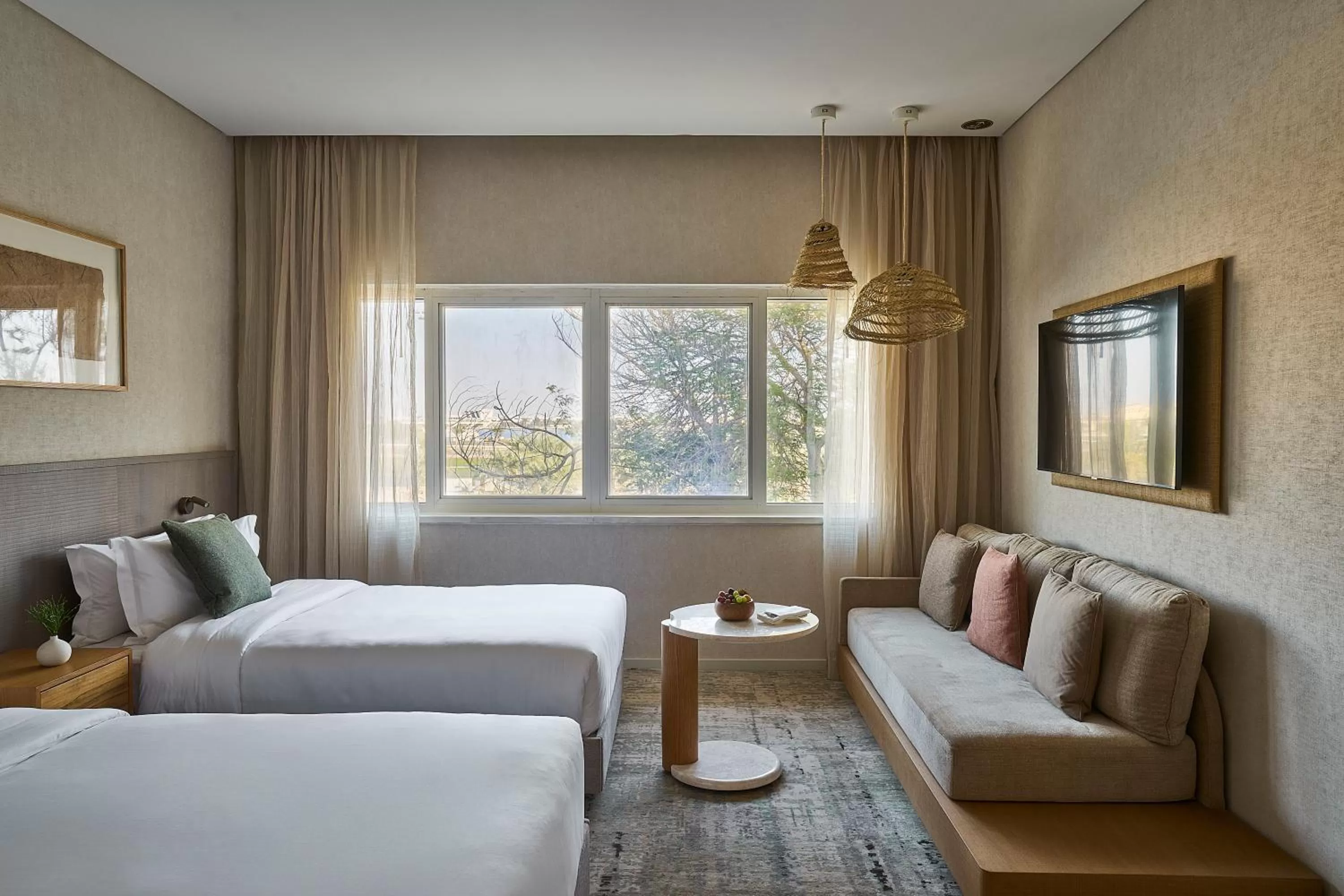 Bedroom, Bed in ERTH Abu Dhabi Hotel