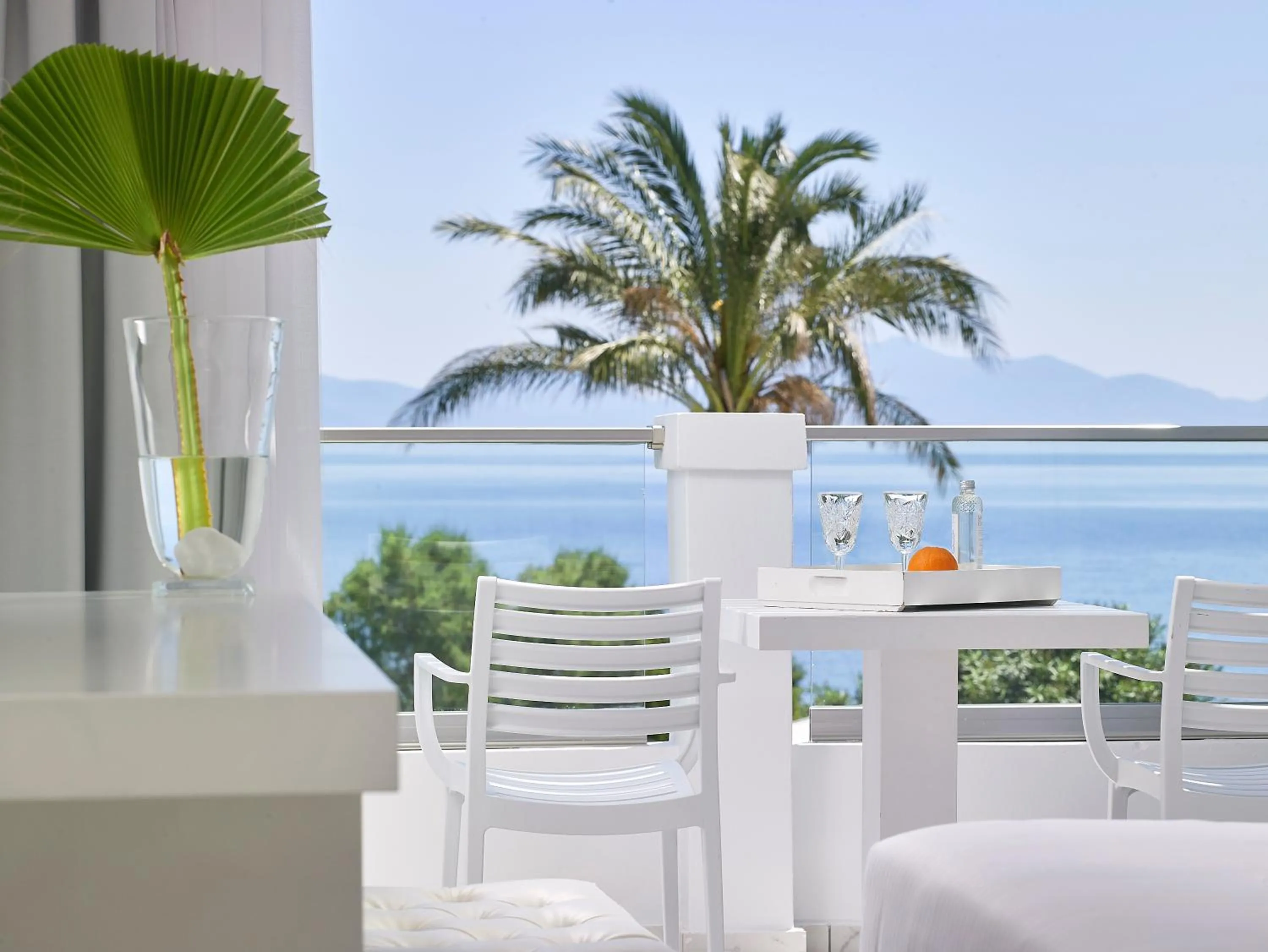 Balcony/Terrace in Dimitra Beach Hotel & Suites