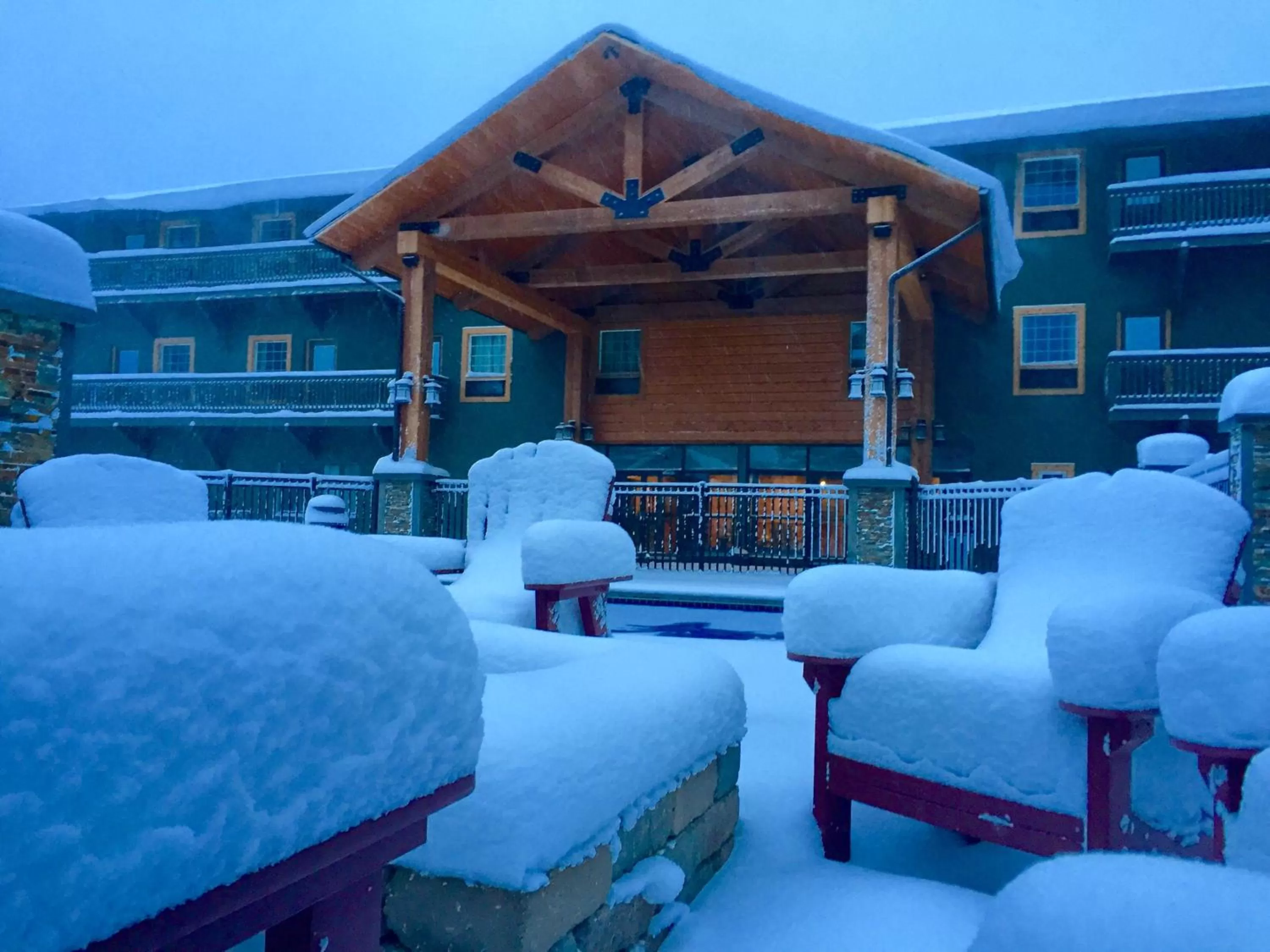 Winter in Caberfae Peaks Ski & Golf Resort