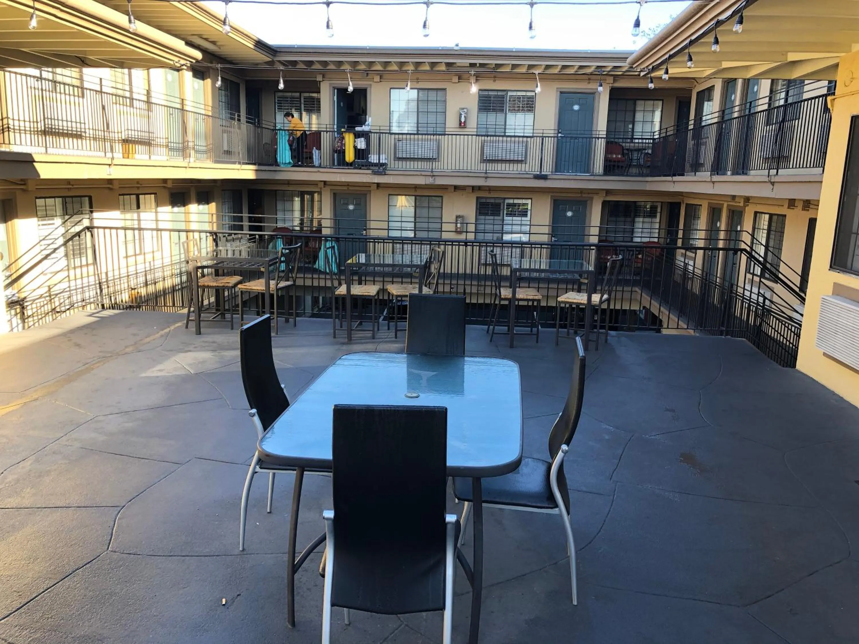 Patio in Westwind Lodge