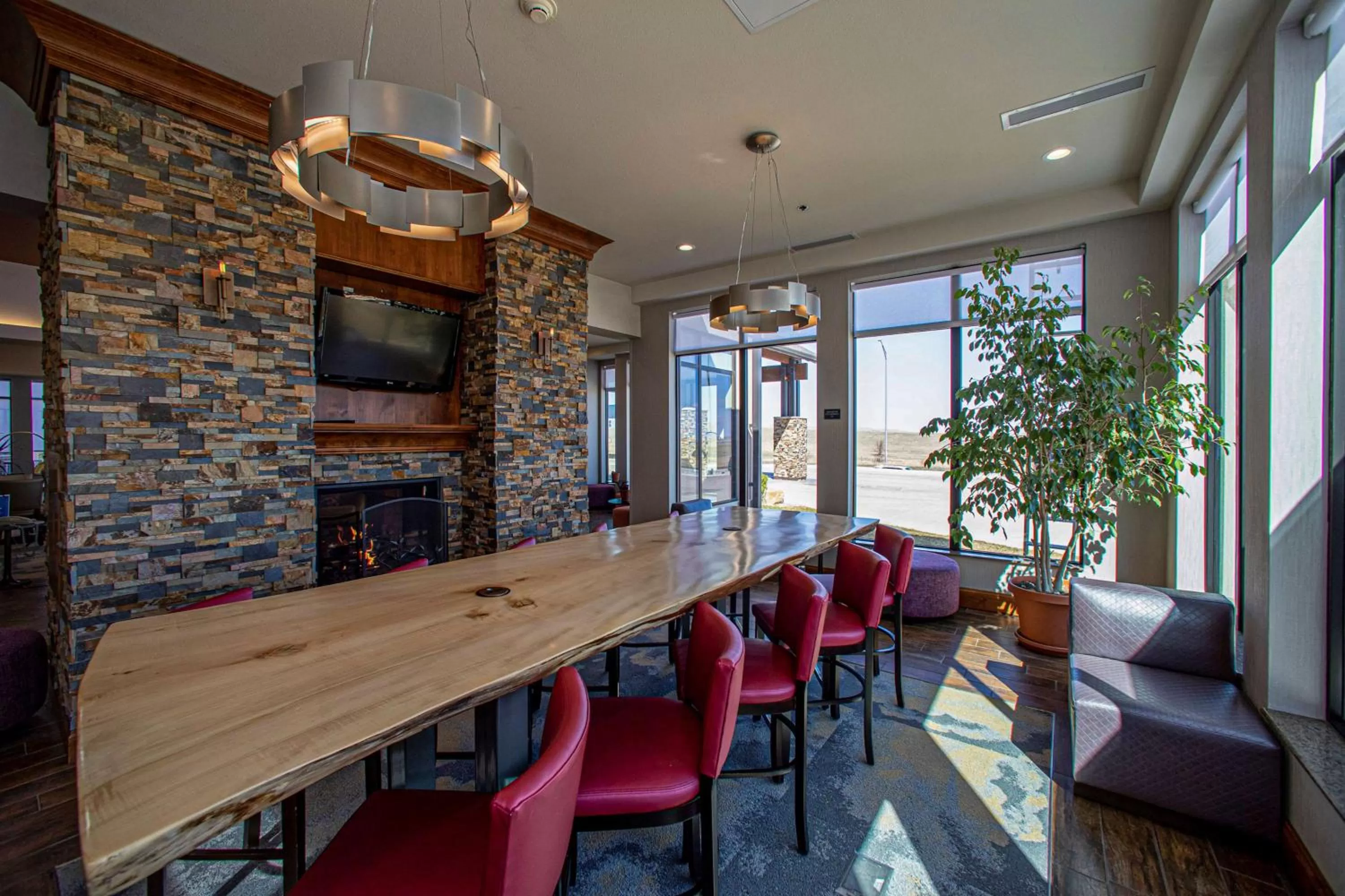 Lobby or reception in Hilton Garden Inn Rapid City
