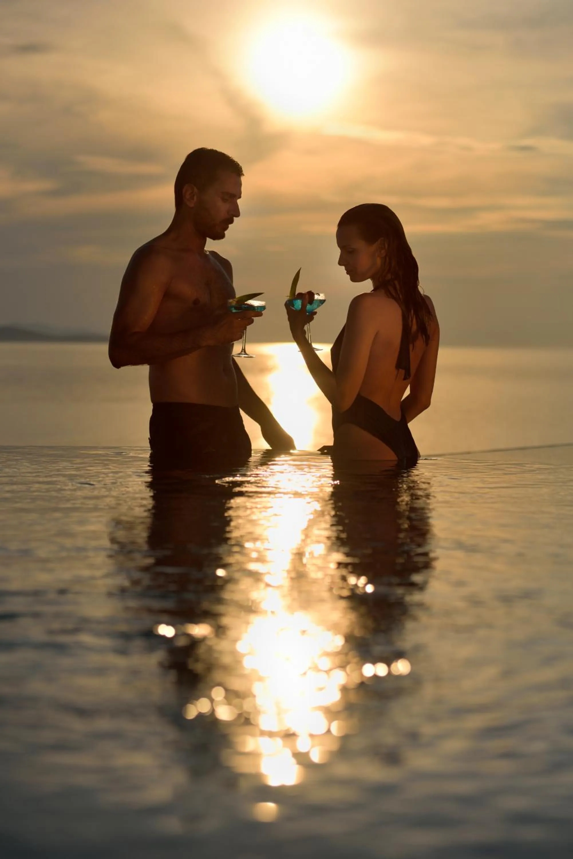 Swimming pool in Anax Resort and Spa