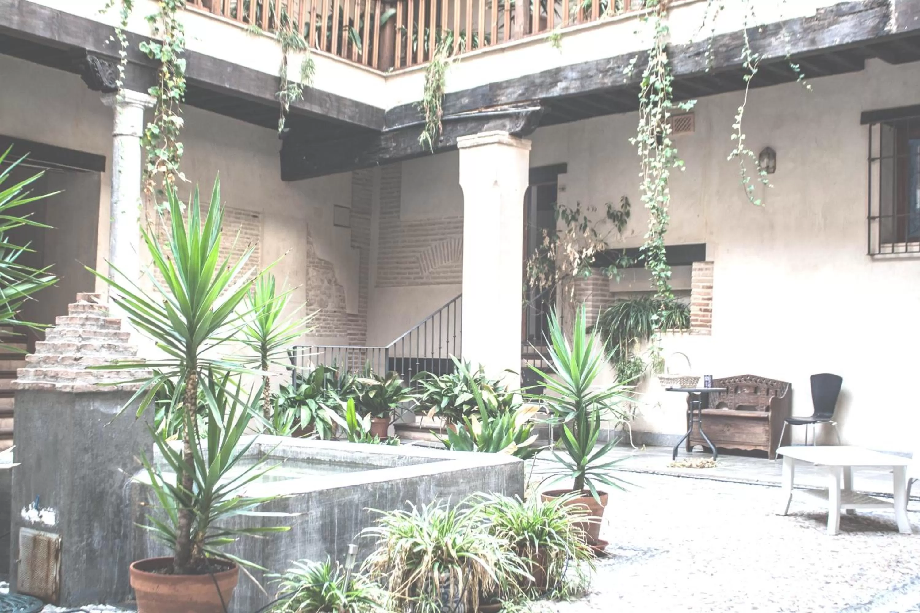 Patio in Abadia Suites
