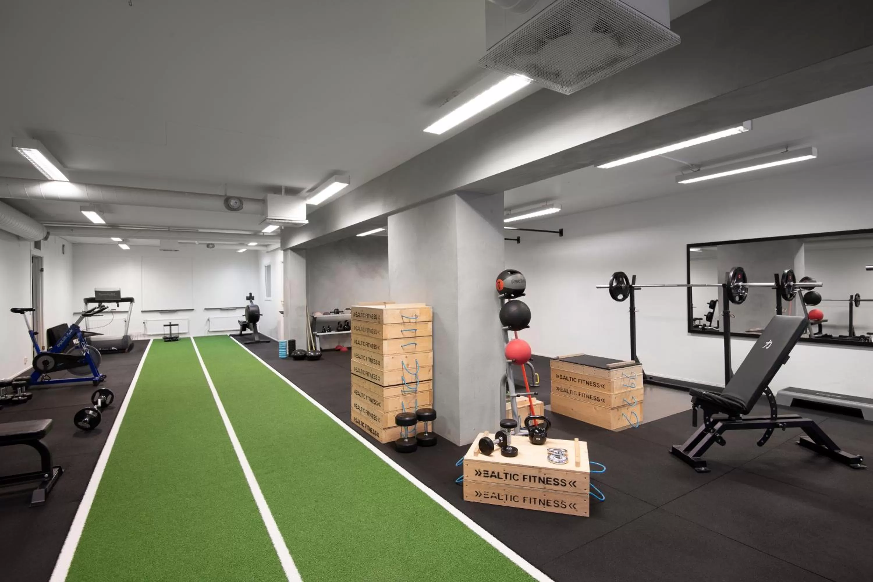 Fitness centre/facilities in Quality Hotel Grand Kristianstad