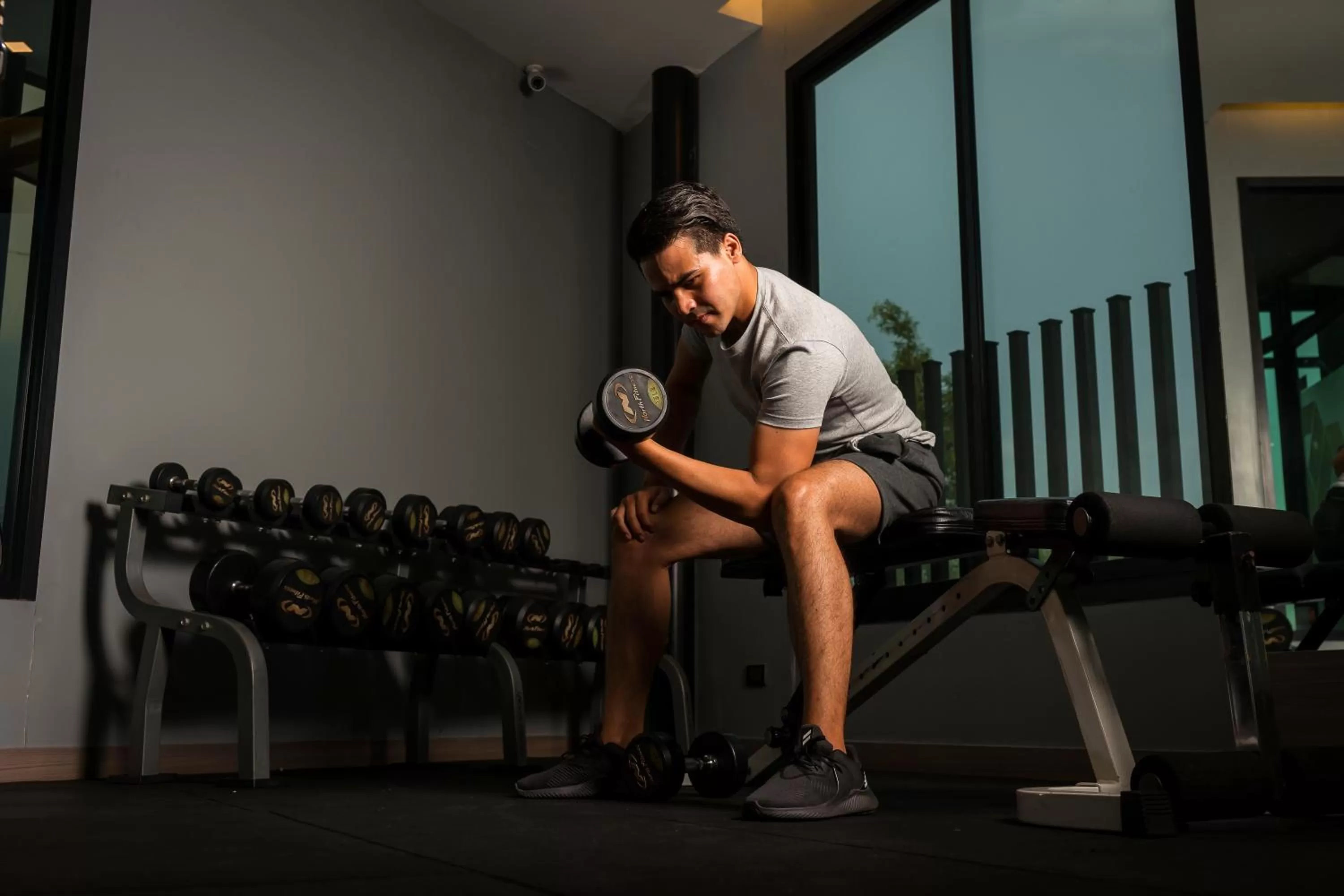 Fitness centre/facilities in De Botan Srinakarin Hotel & Residence