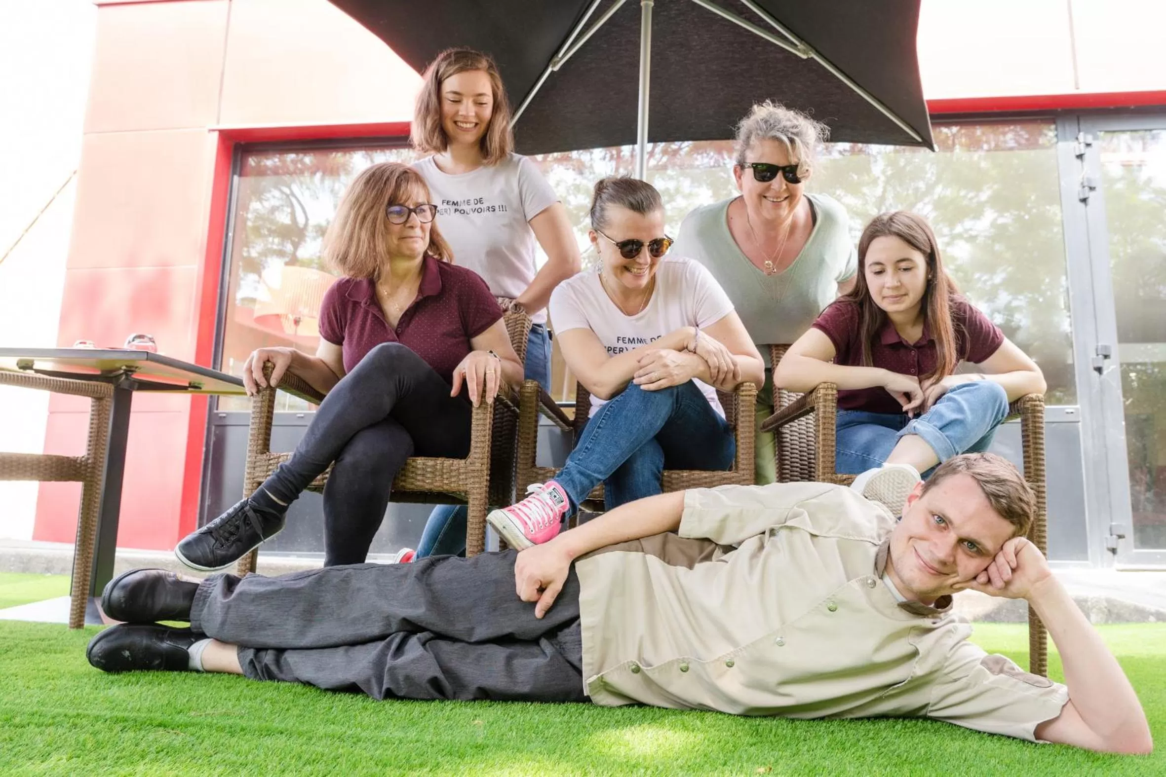 Property building in Brit Hotel Essentiel Cholet