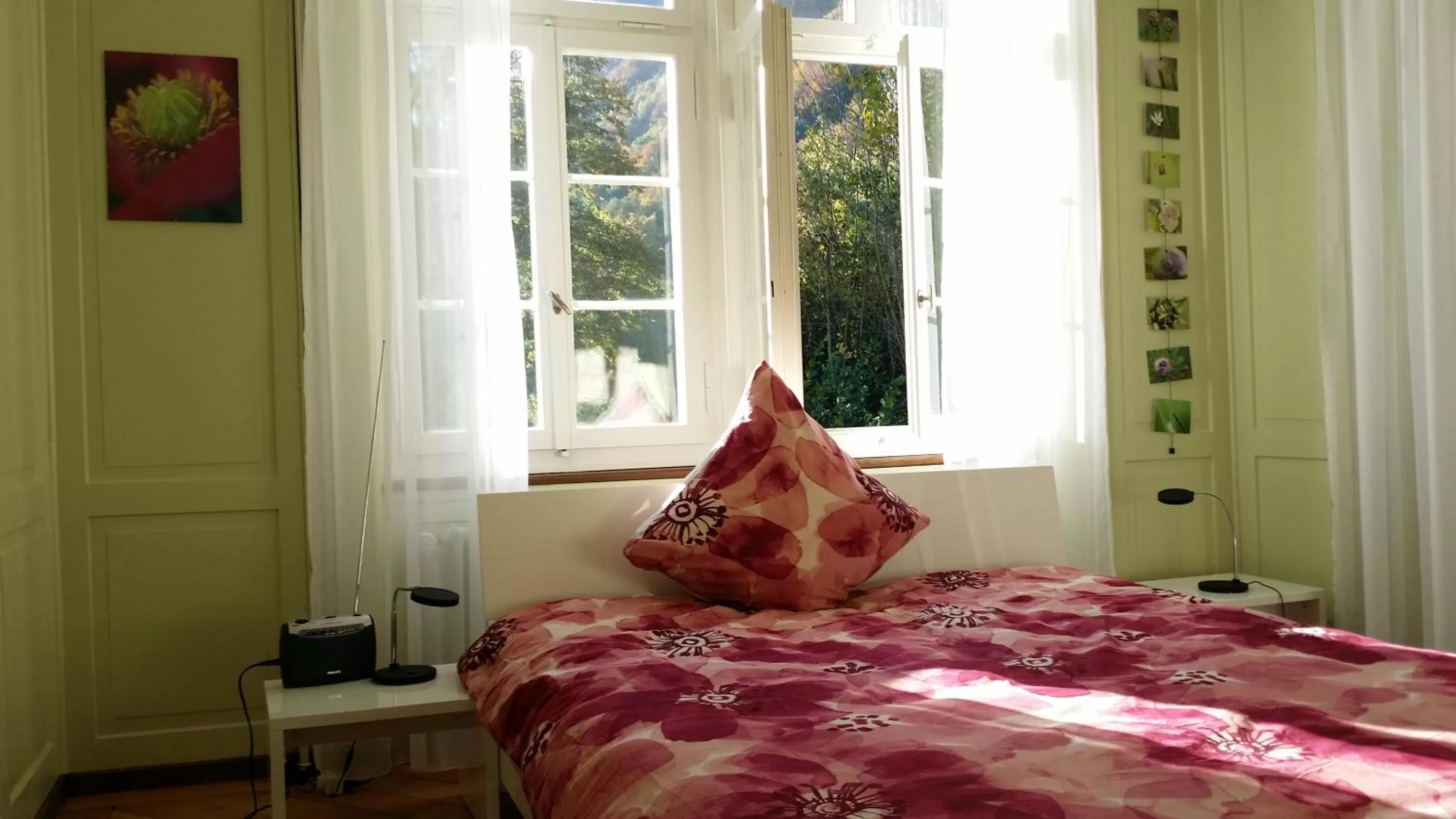 Bed in BnB Elsenerhaus