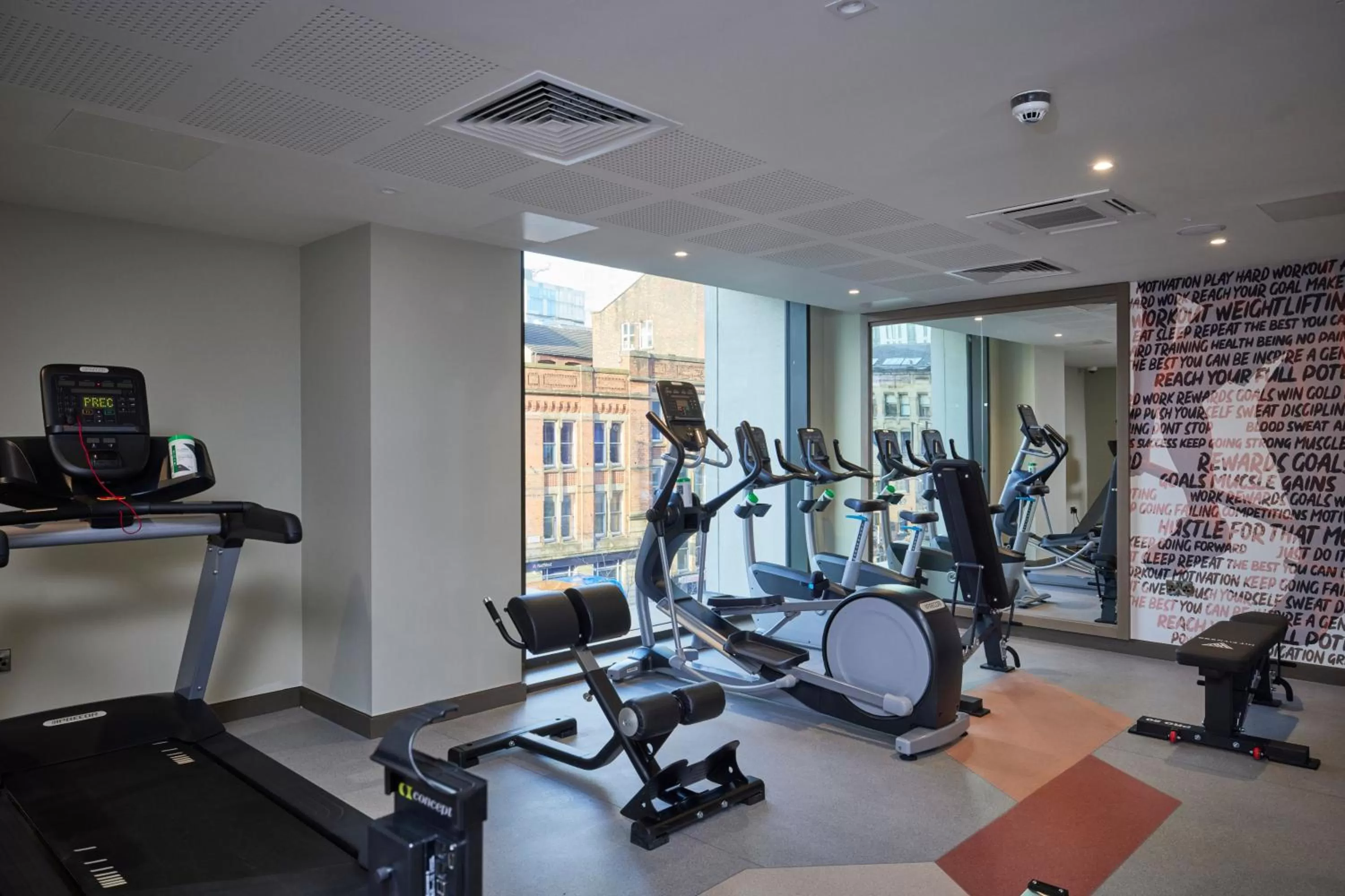 Fitness centre/facilities in Clayton Hotel Manchester City Centre