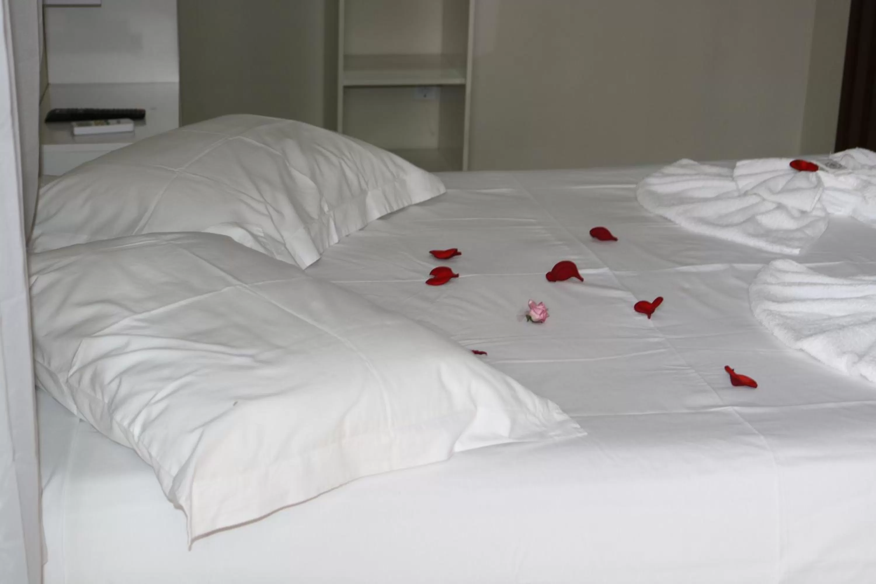 Bed in Pousada Flor Dália