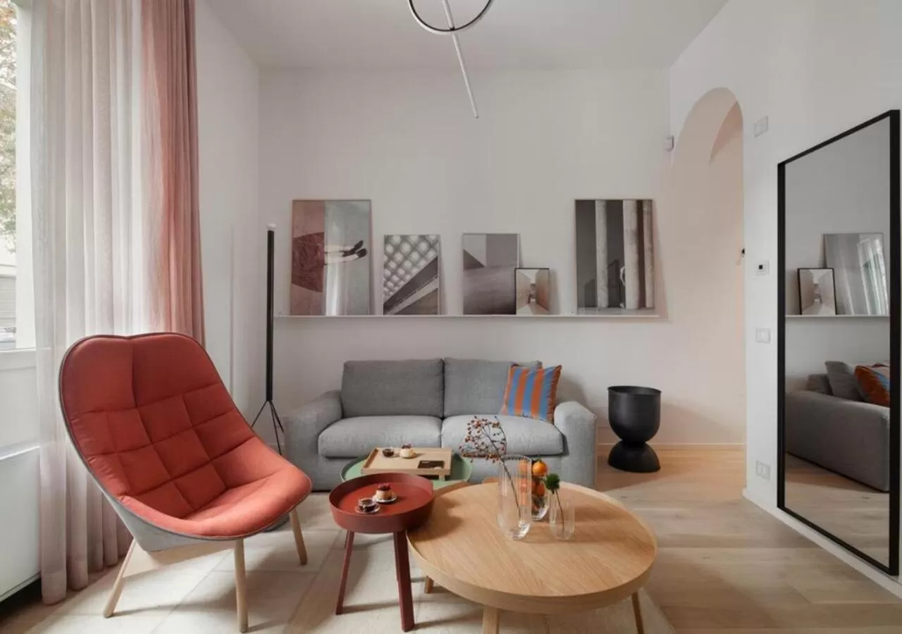 Living room in BB Hotels Aparthotel Collection Il Michelangelo