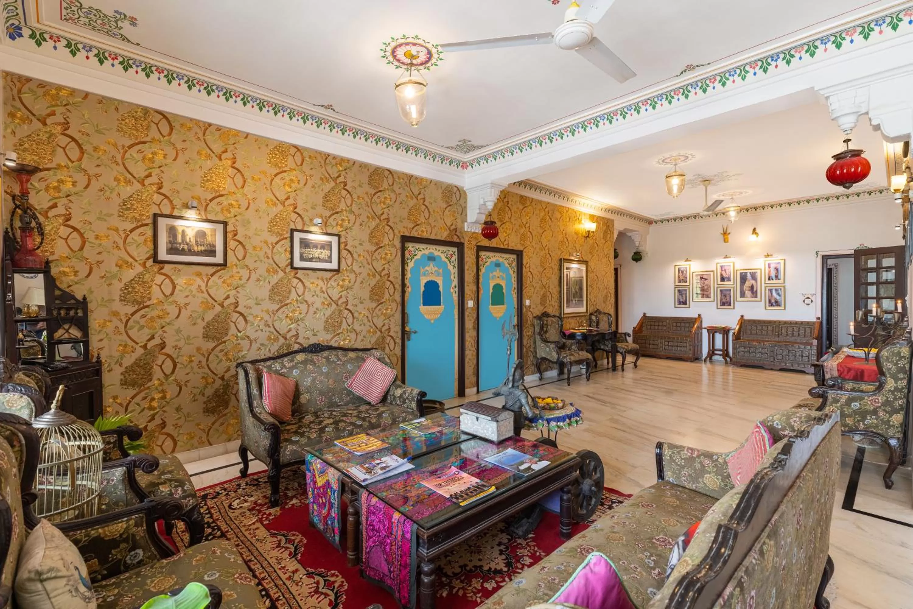 Lobby or reception in Panna Vilas - A Lake Facing Boutique Hotel