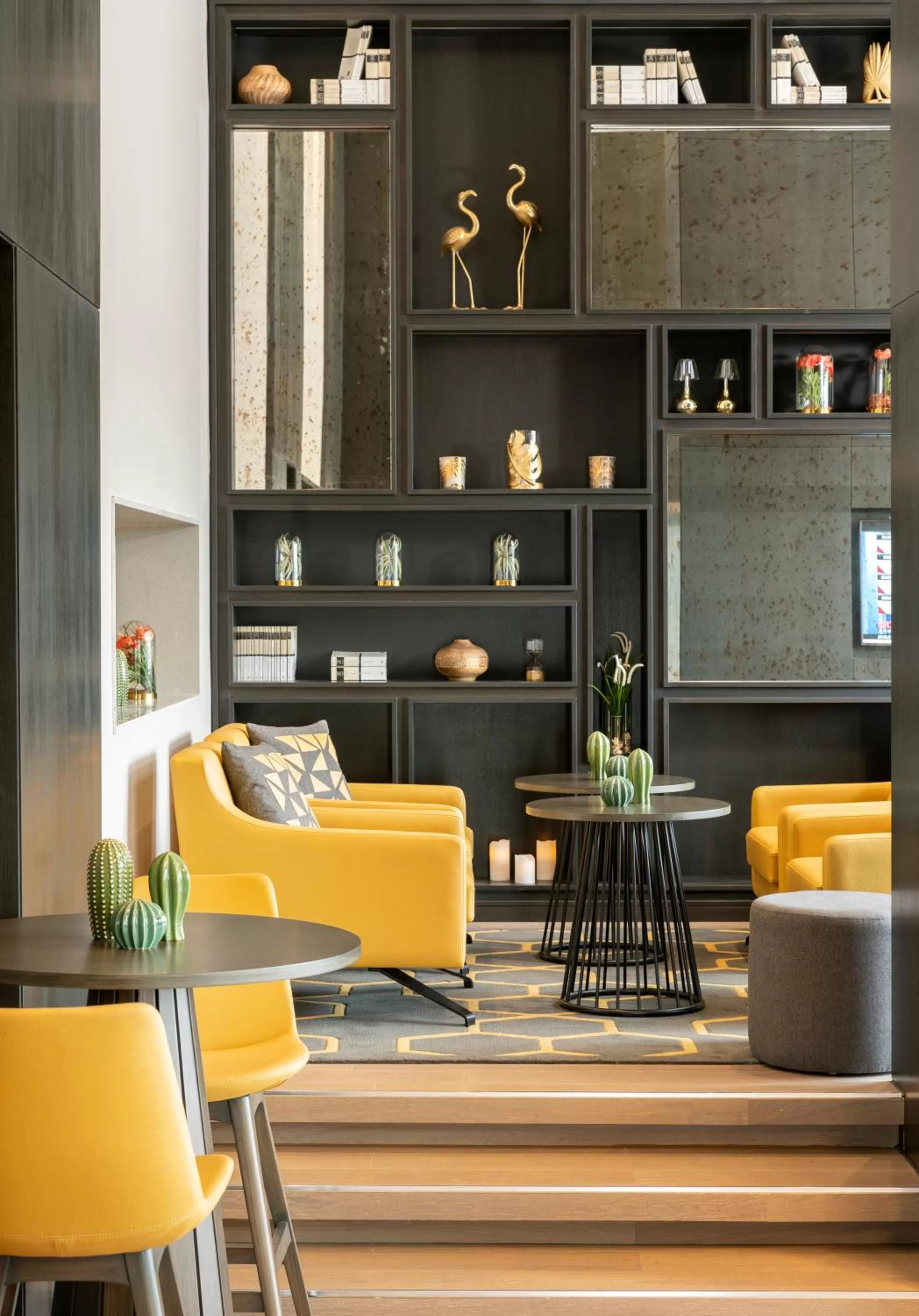 Lounge or bar in WestSide Residences by Rotana