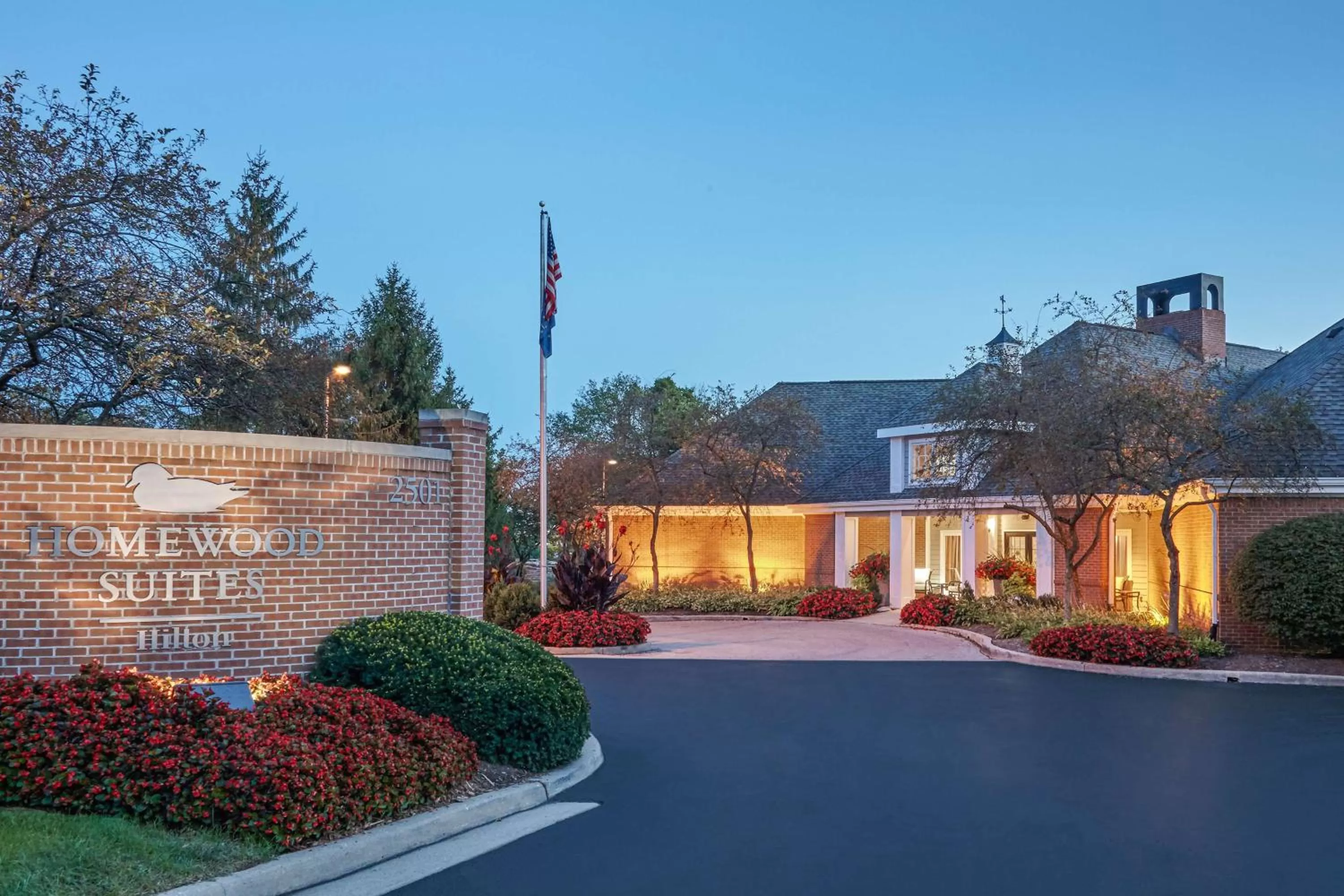 Property building in Homewood Suites by Hilton Indianapolis At The Crossing