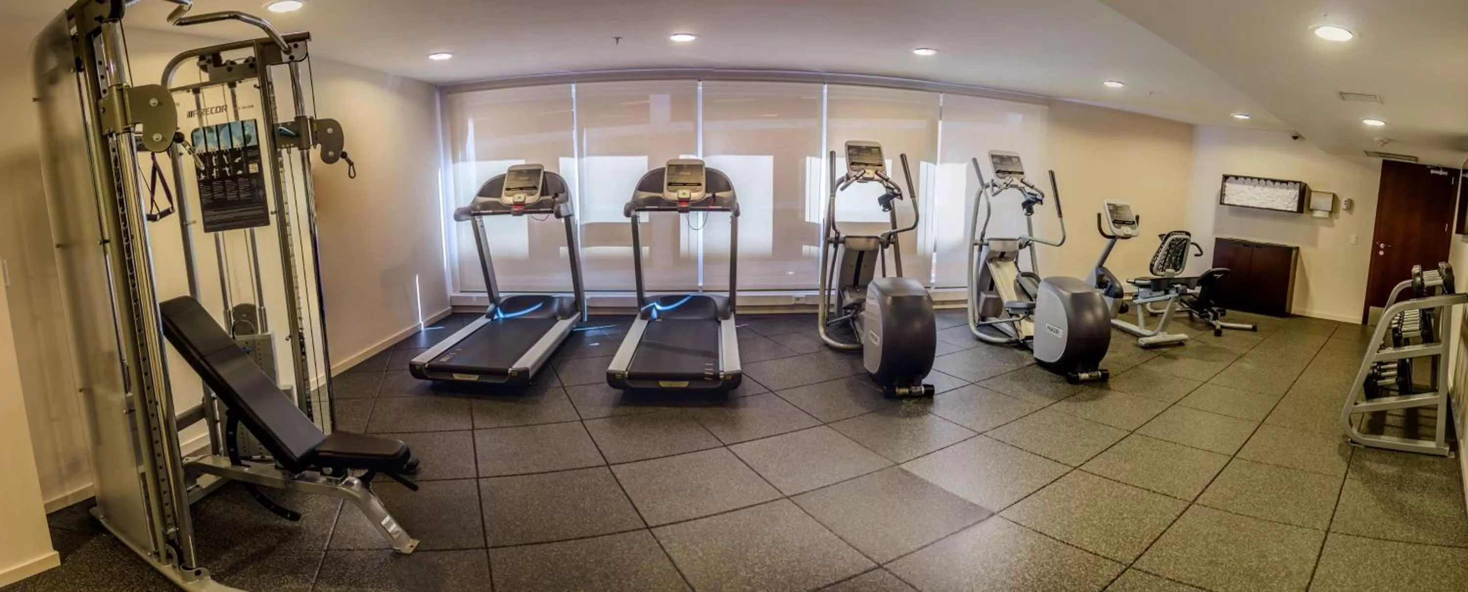 Fitness centre/facilities in Hilton Garden Inn Montevideo