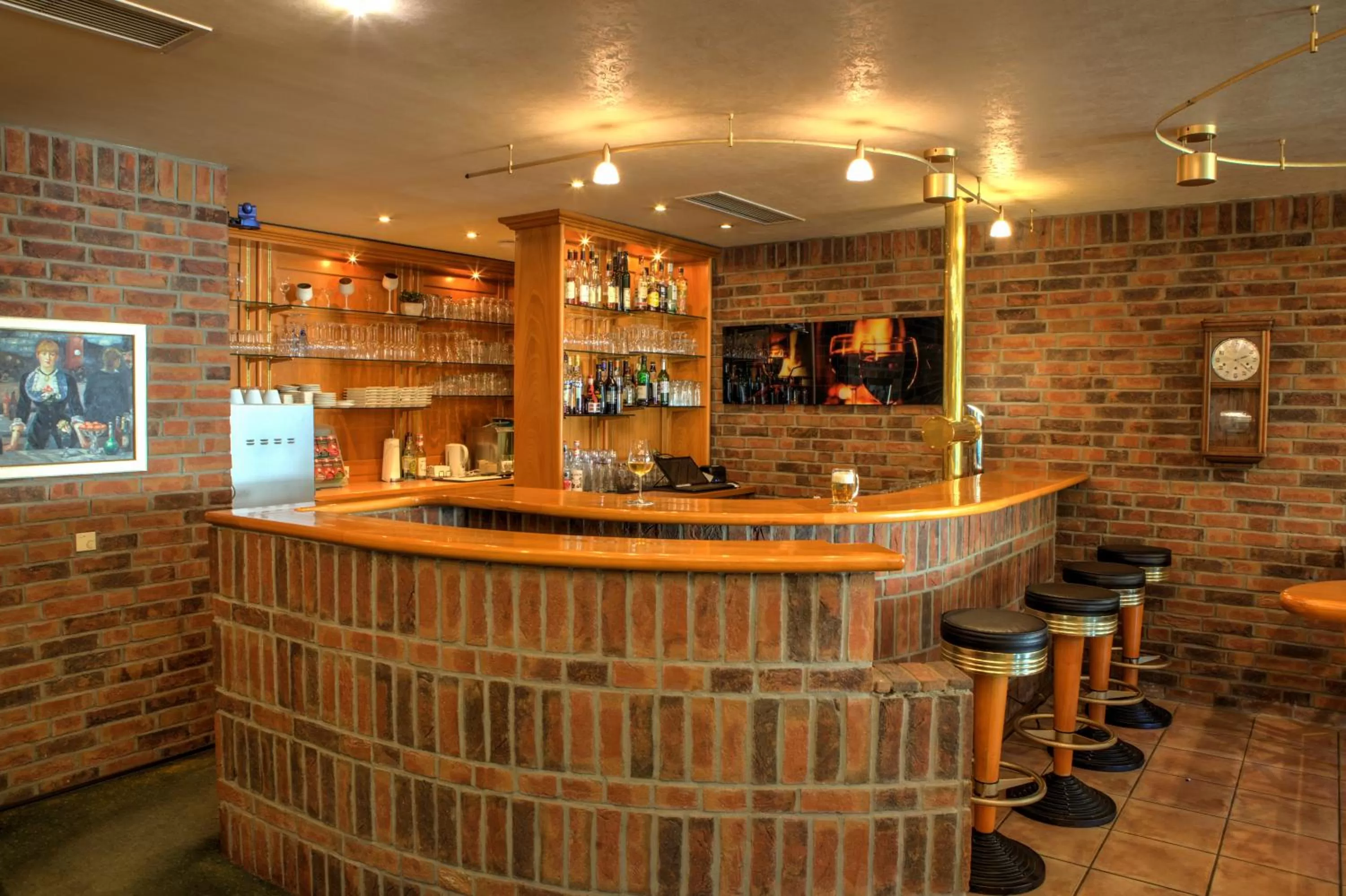 Lounge or bar in Moselromantik Hotel Am Panoramabogen